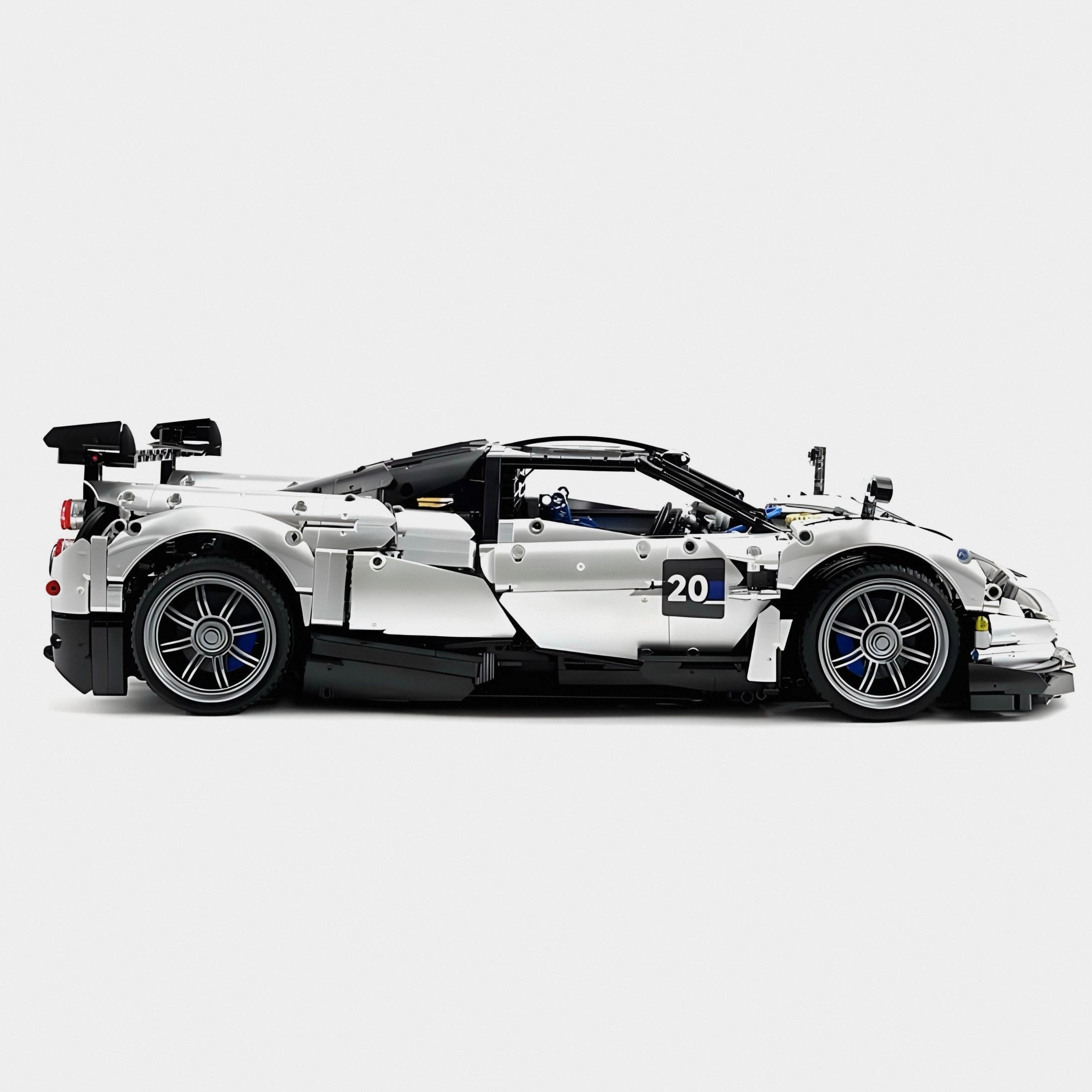 Limited Edition Metallic Huayra BC | 4710pcs - BRICKS LAB