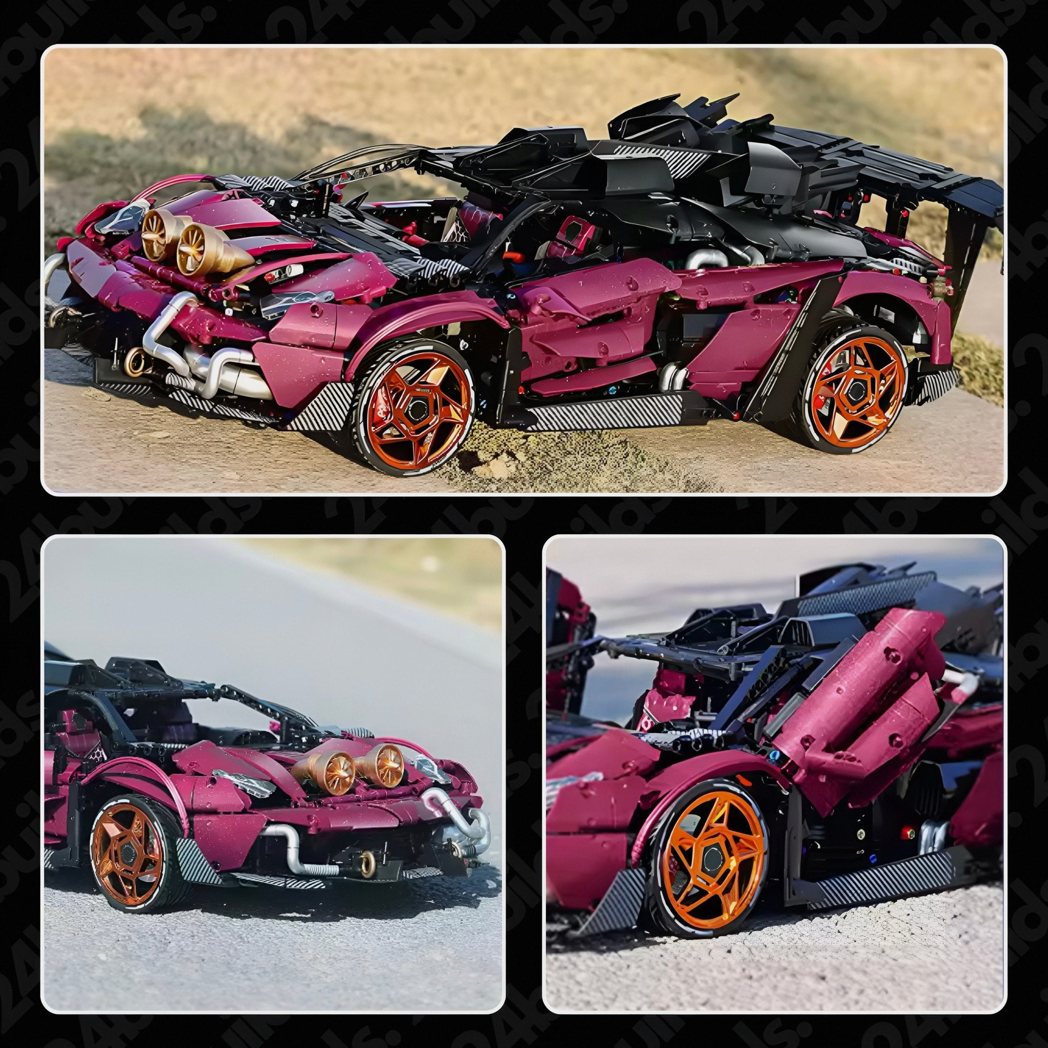 Limited Edition Turbocharged Italian Hypercar | 3936pcs - BRICKS LAB