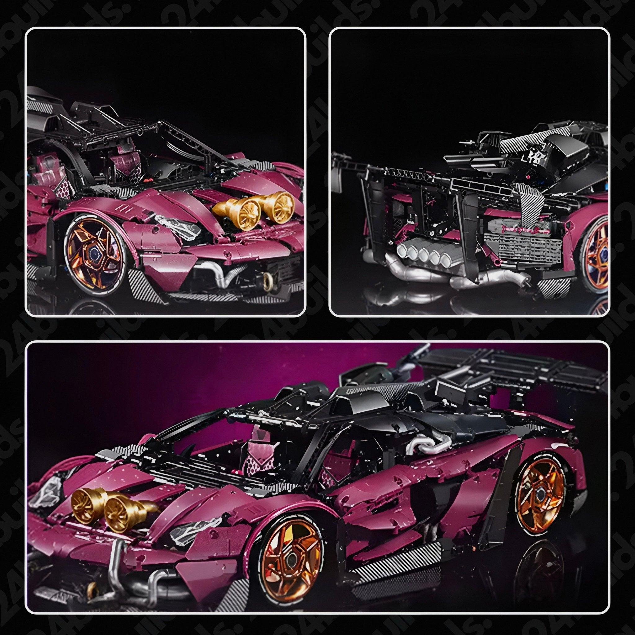 Limited Edition Turbocharged Italian Hypercar | 3936pcs - BRICKS LAB