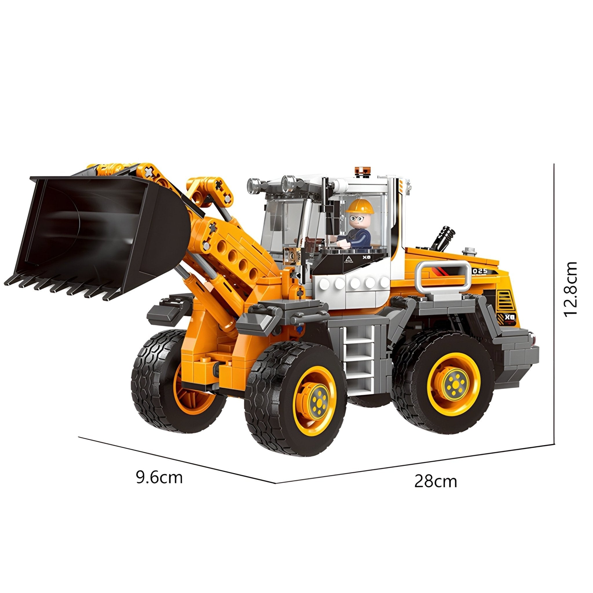 LOADER | 698PCS - BRICKS LAB