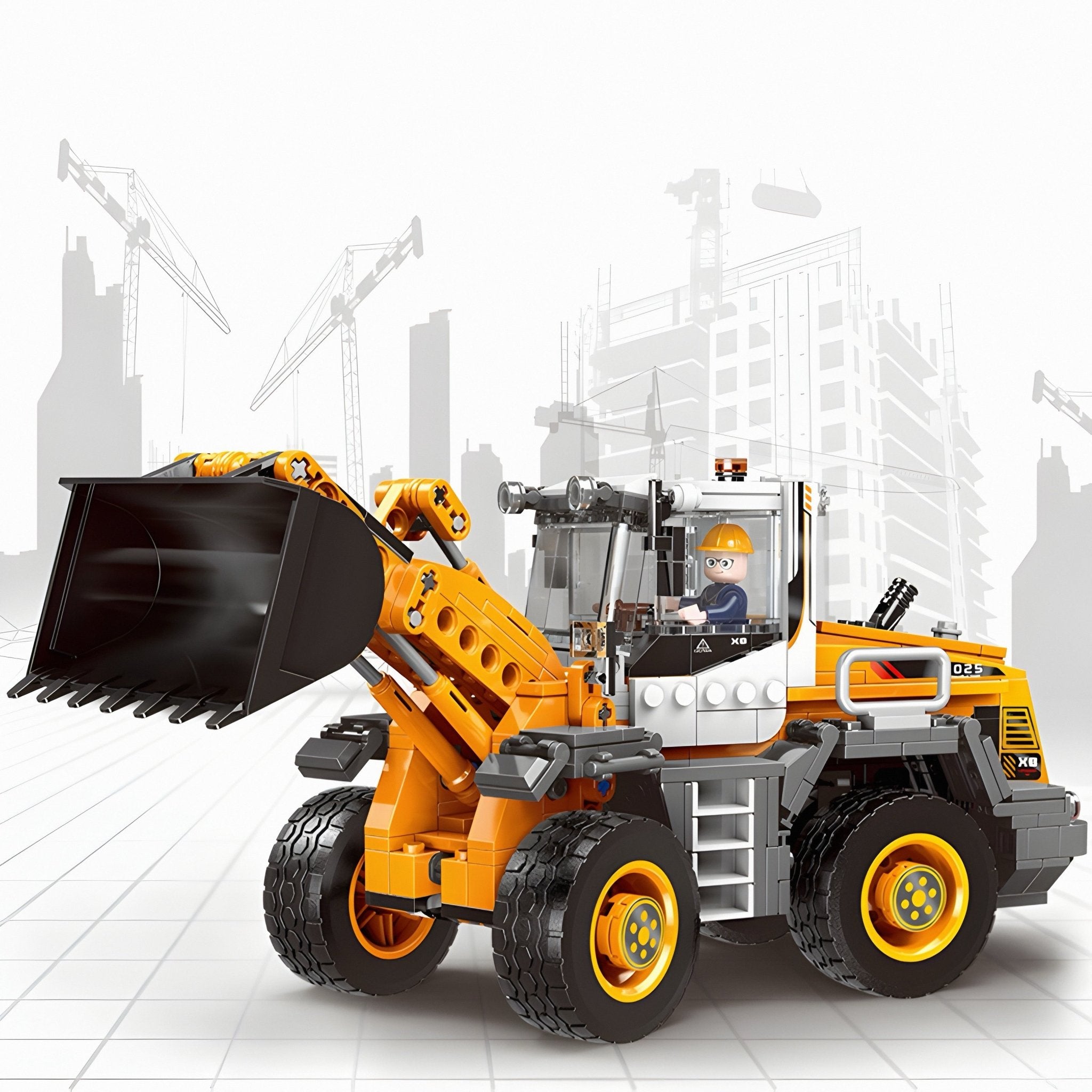LOADER | 698PCS - BRICKS LAB