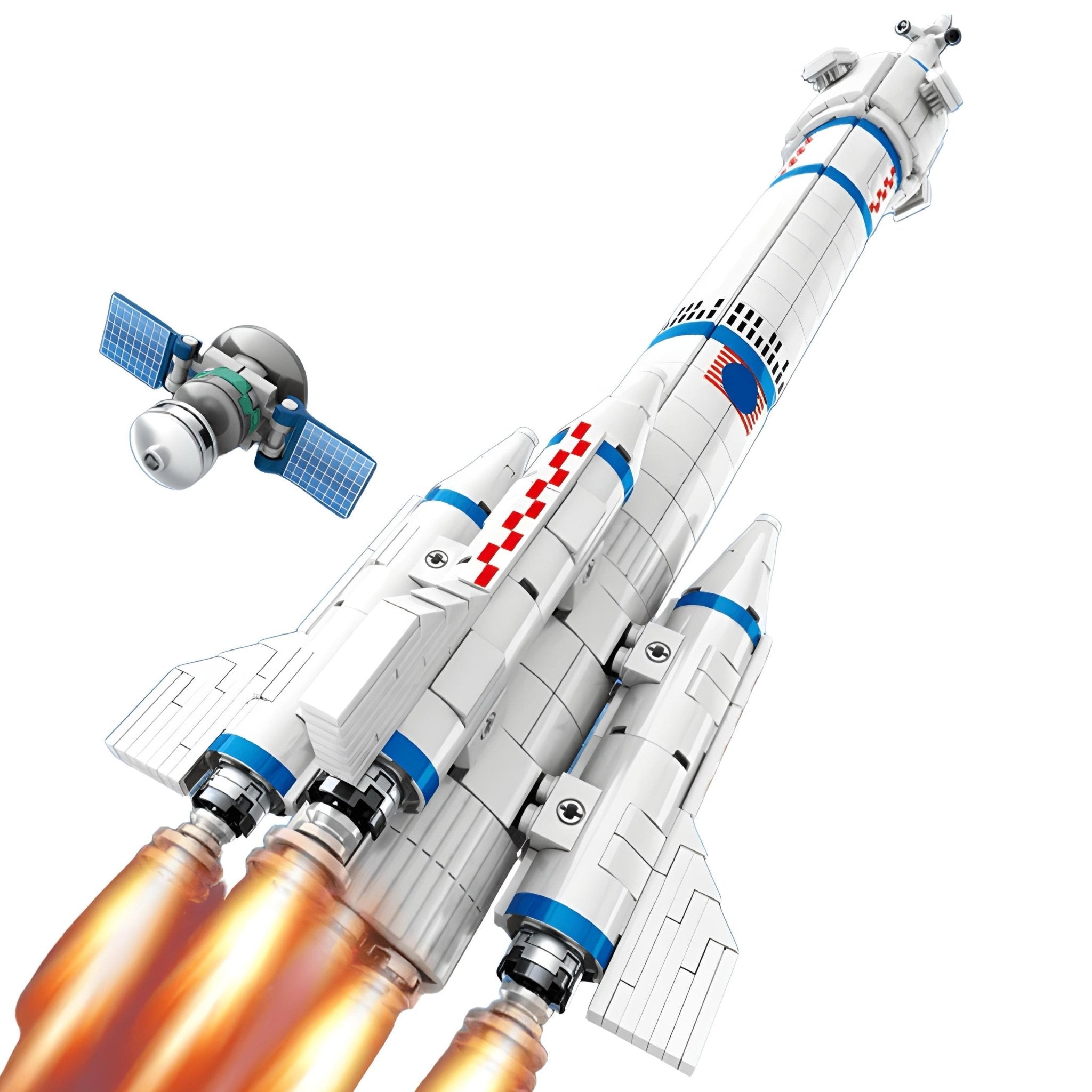 LONG MARCH 2F LAUNCH VEHICLE | 904PCS - BRICKS LAB