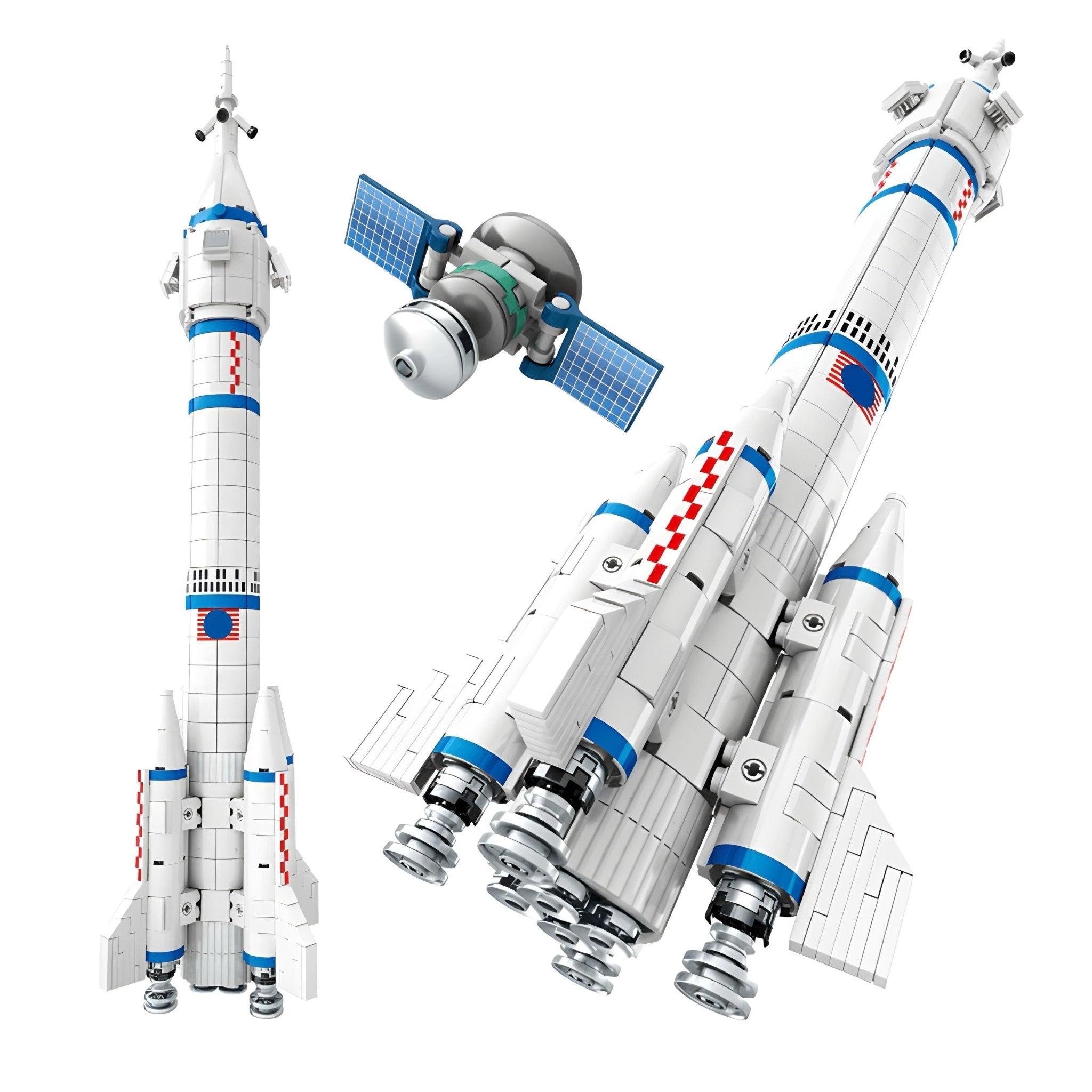 LONG MARCH 2F LAUNCH VEHICLE | 904PCS - BRICKS LAB