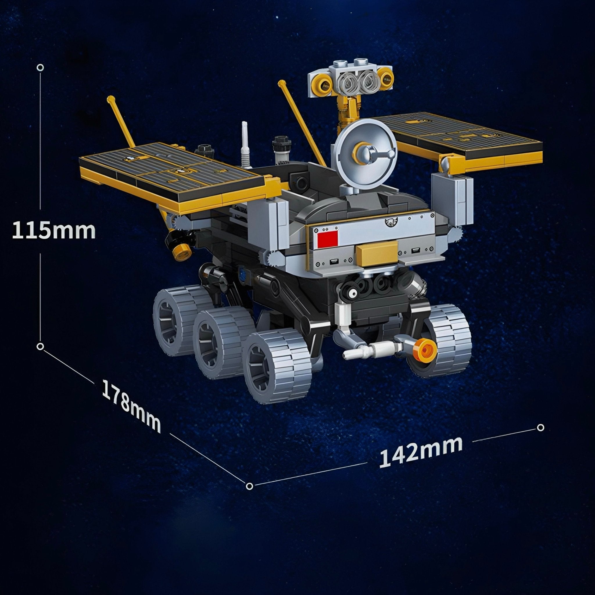 LUNAR ROVER | 1578PCS - BRICKS LAB
