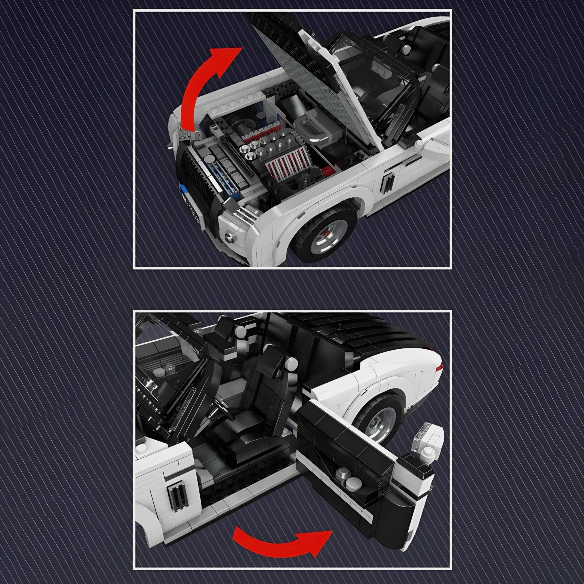 Luxury British Droptop | 1604pcs - BRICKS LAB