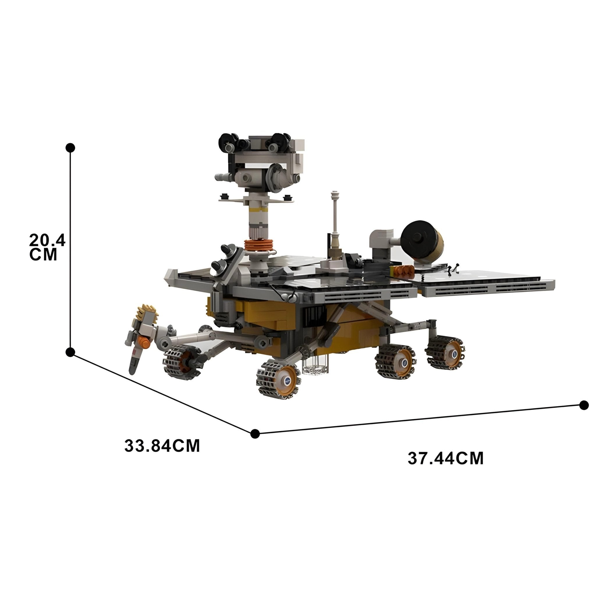 MARS EXPLORATION ROVER SPIRIT OPPORTUNITY | 1512PCS - BRICKS LAB