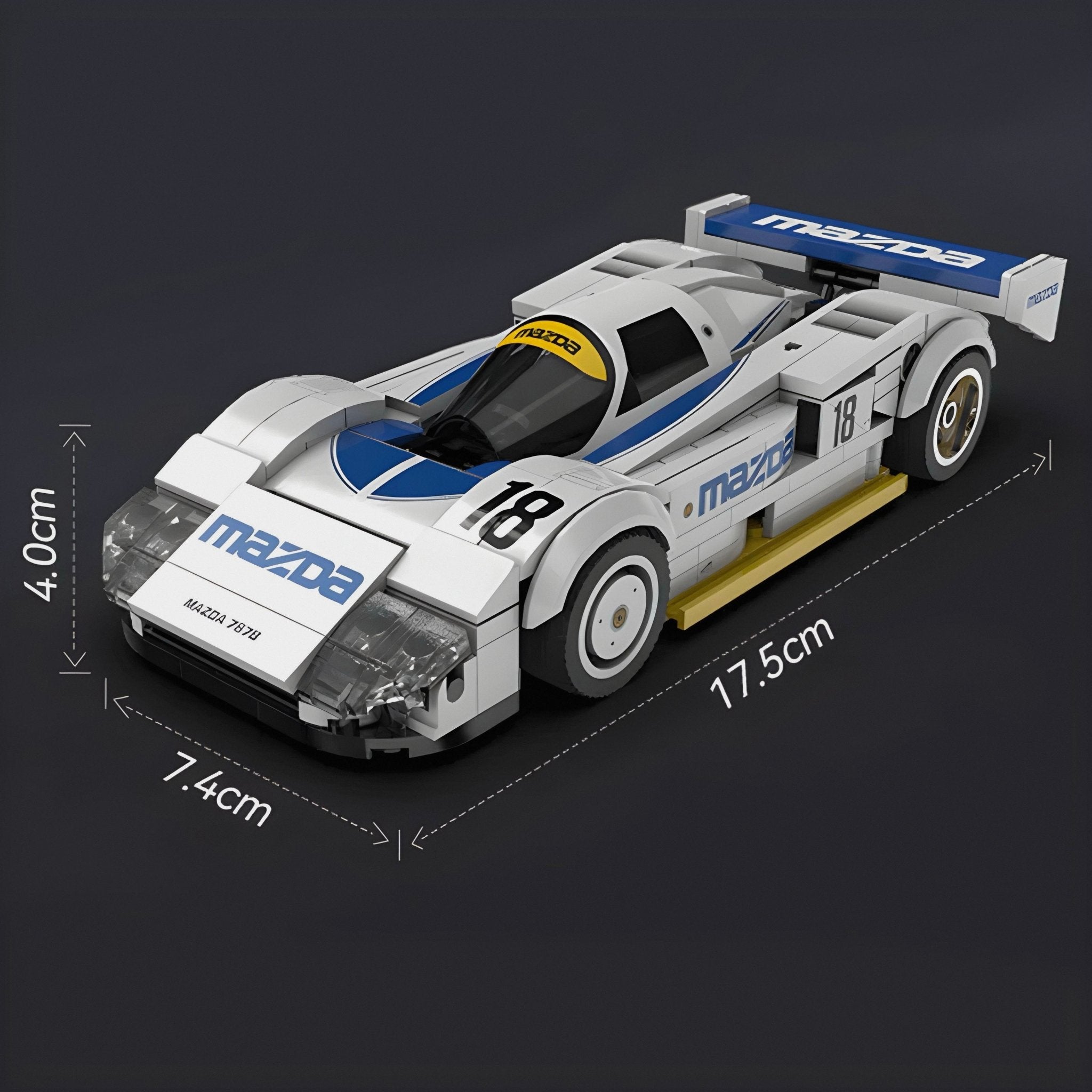 Mazda 787B | 247pcs - BRICKS LAB