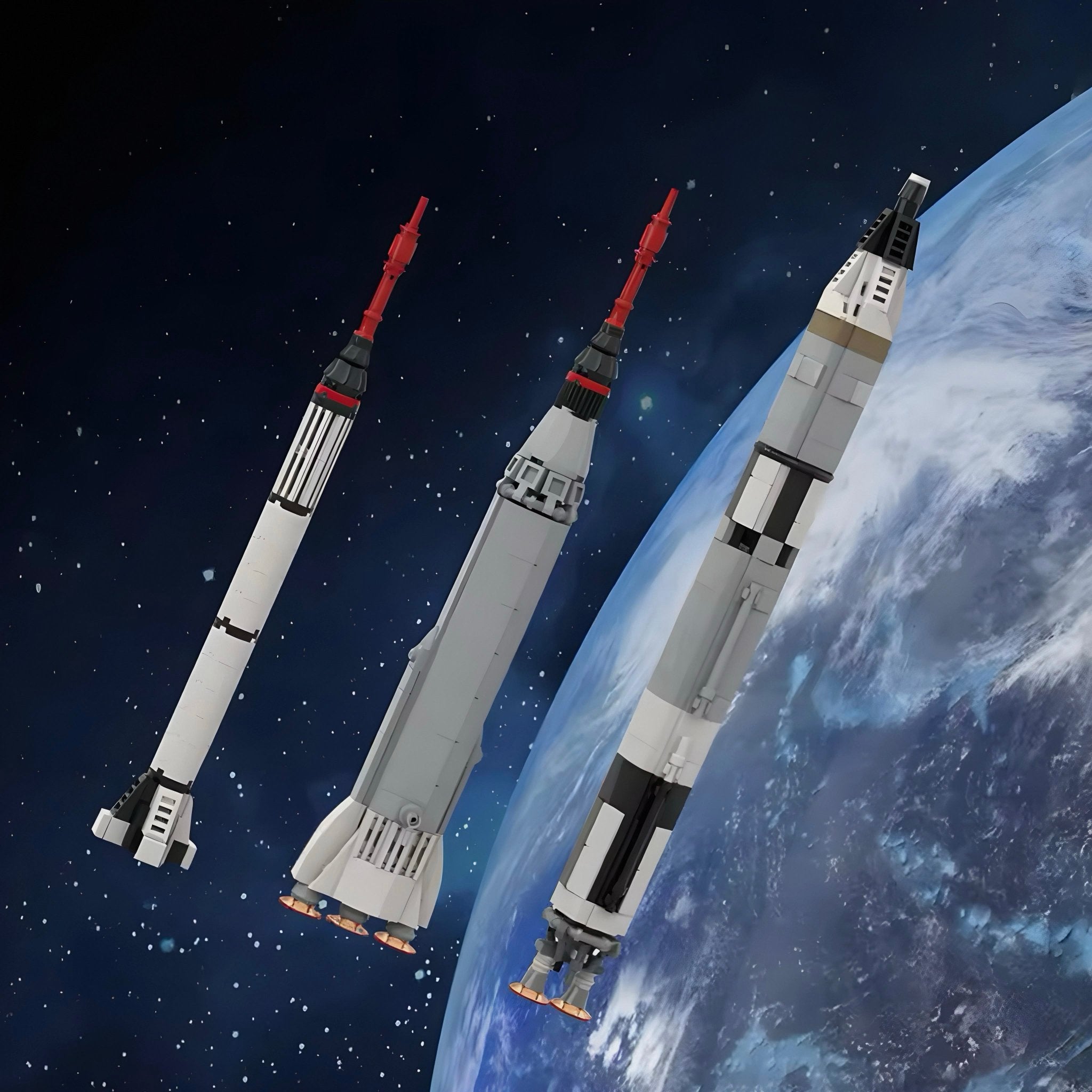 MERCURY & GEMINI COLLECTION | 460PCS - BRICKS LAB
