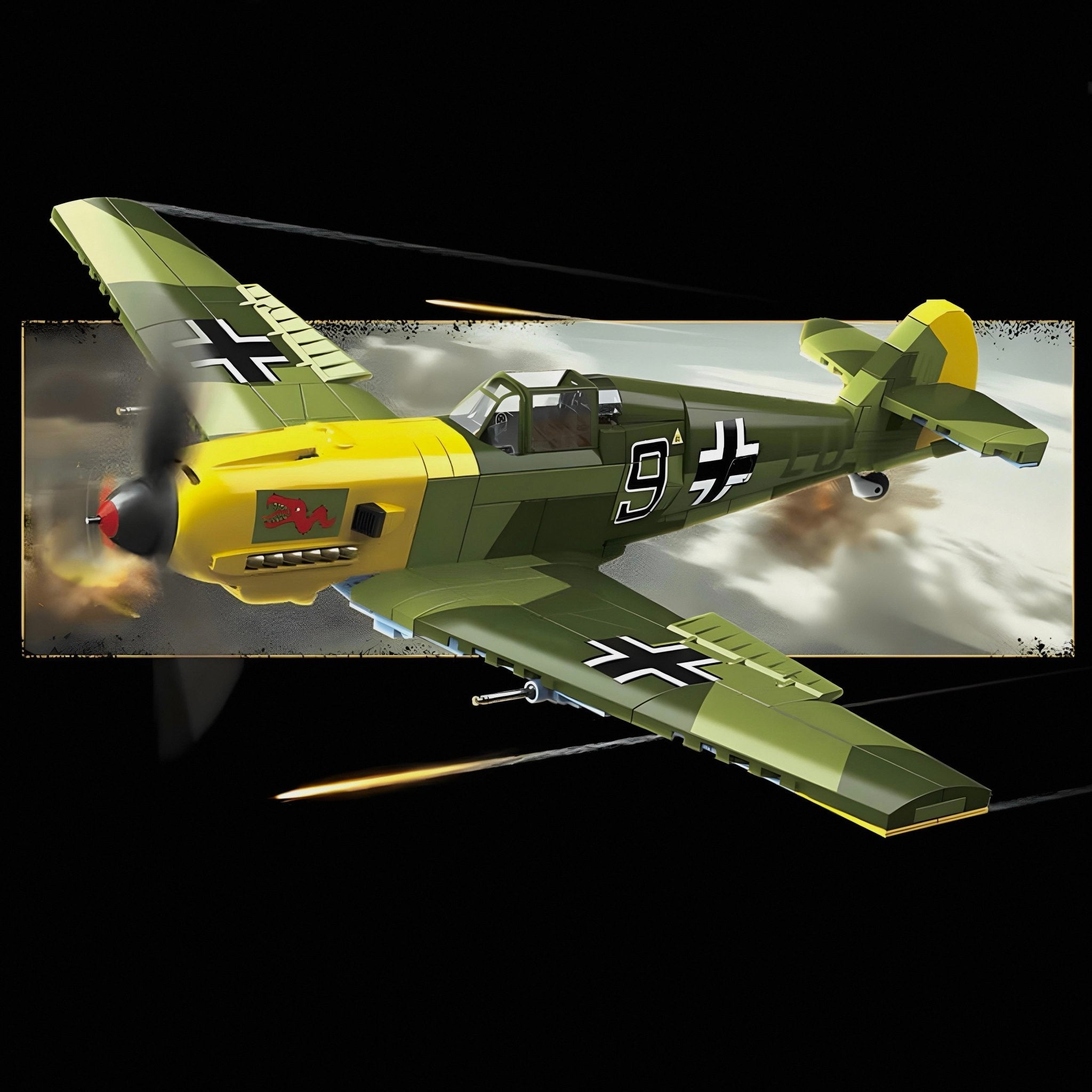 MESSERCHMITT BF 109 | 632PCS - BRICKS LAB