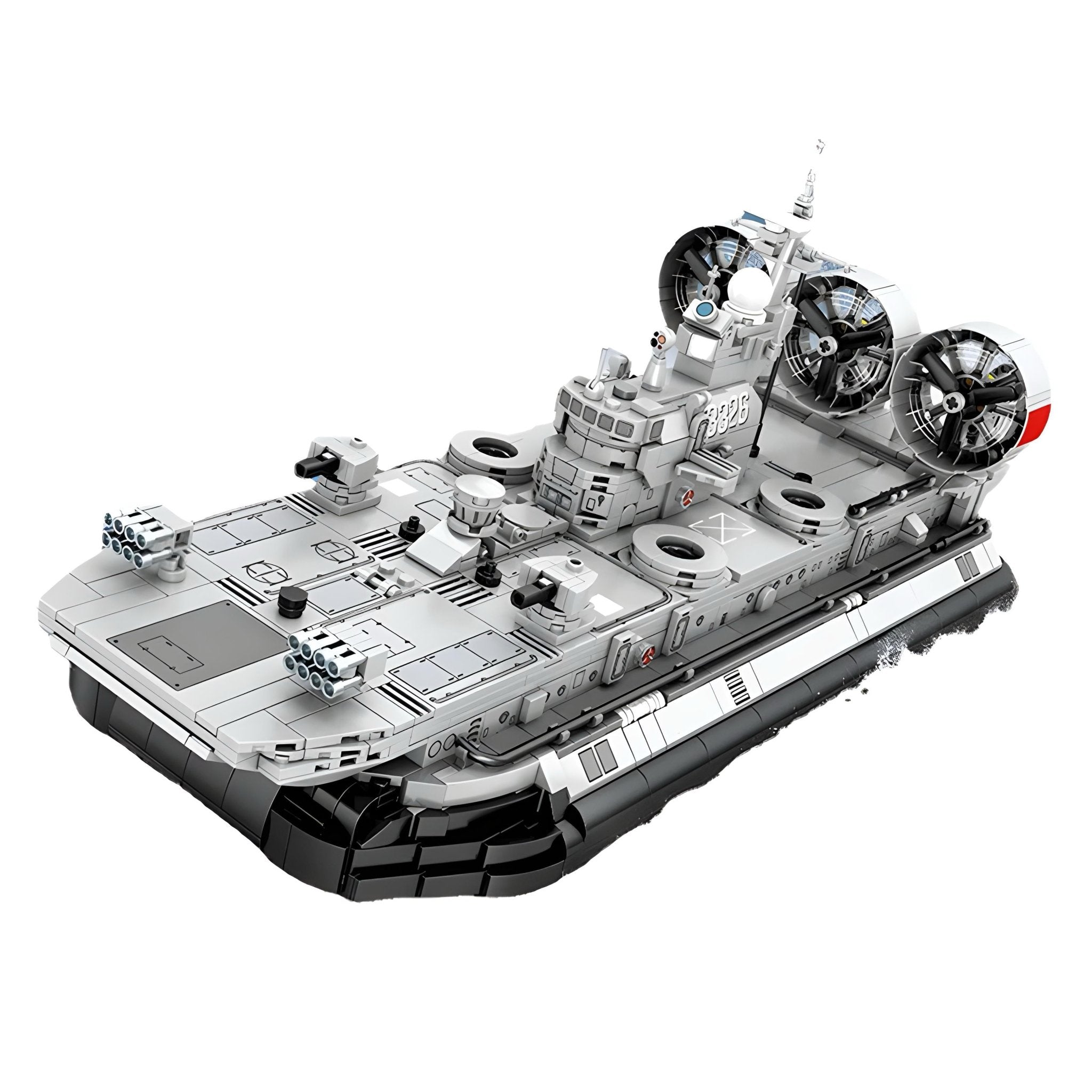 MILITARY HOVERCRAFT | 1442PCS - BRICKS LAB
