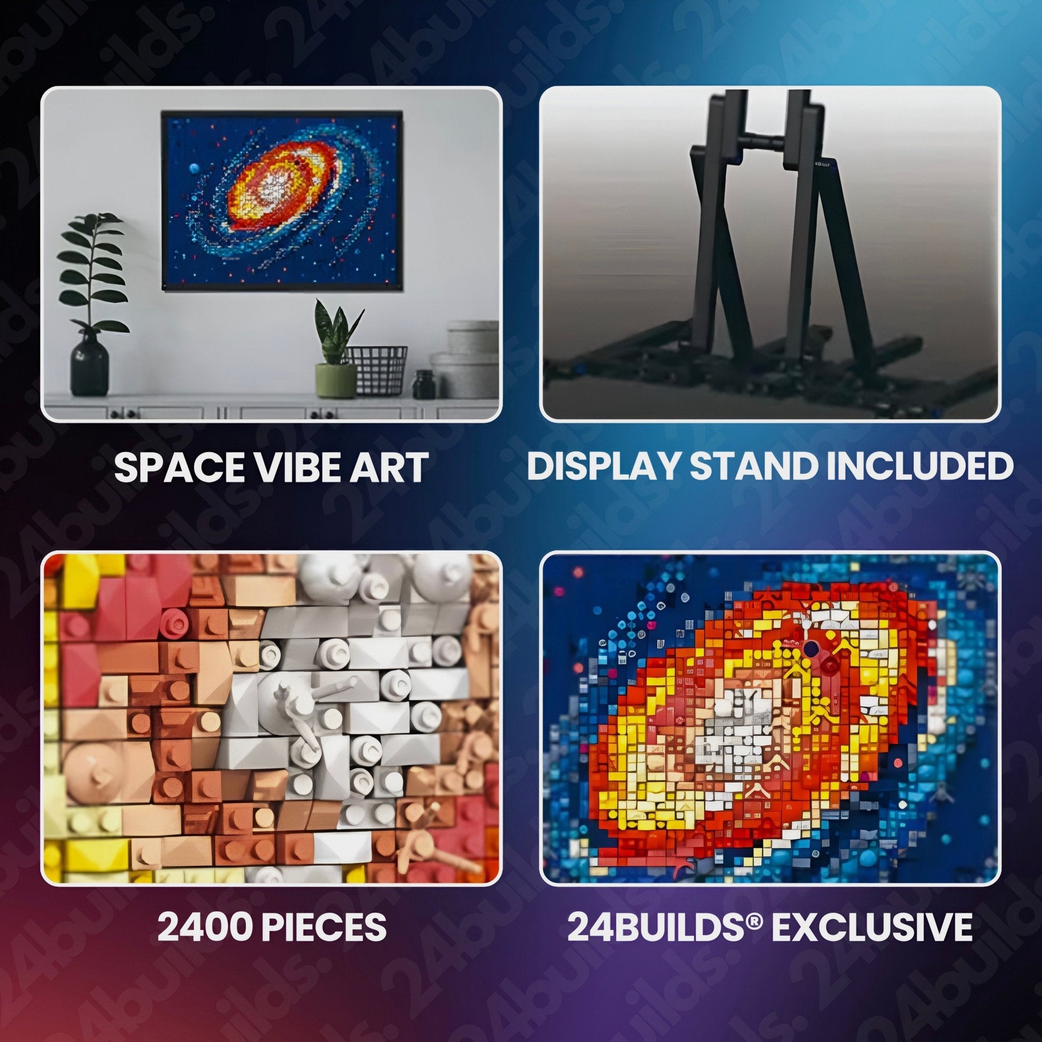 MILKY WAY BRICK ART | 2438PCS - BRICKS LAB