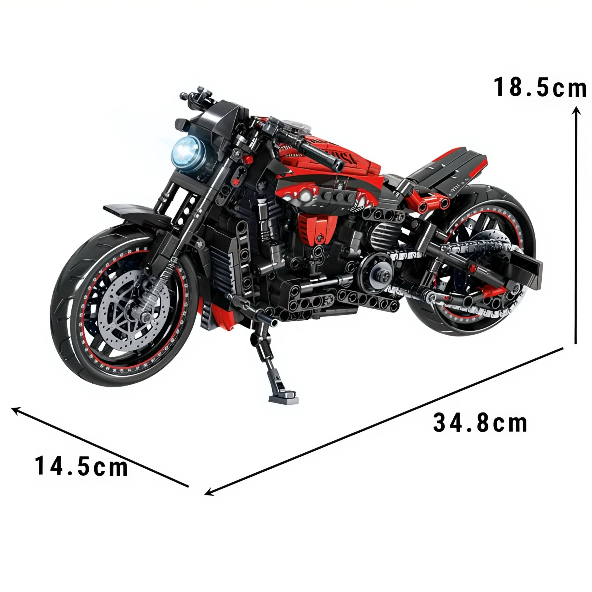 MODERN CRUISER BIKE | 826PCS - BRICKS LAB