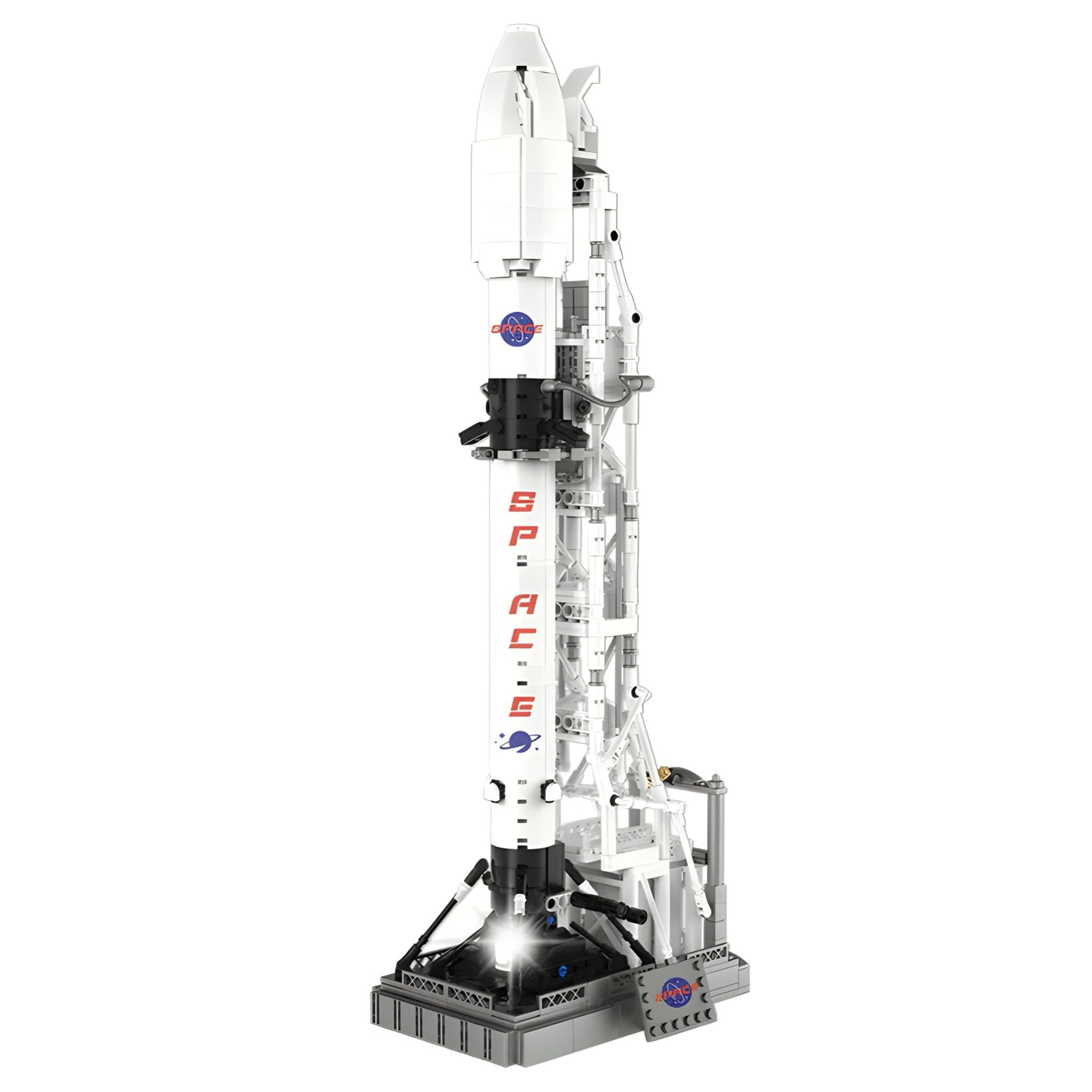 MOON LANDING PROGRAM ROCKET X | 868PCS - BRICKS LAB