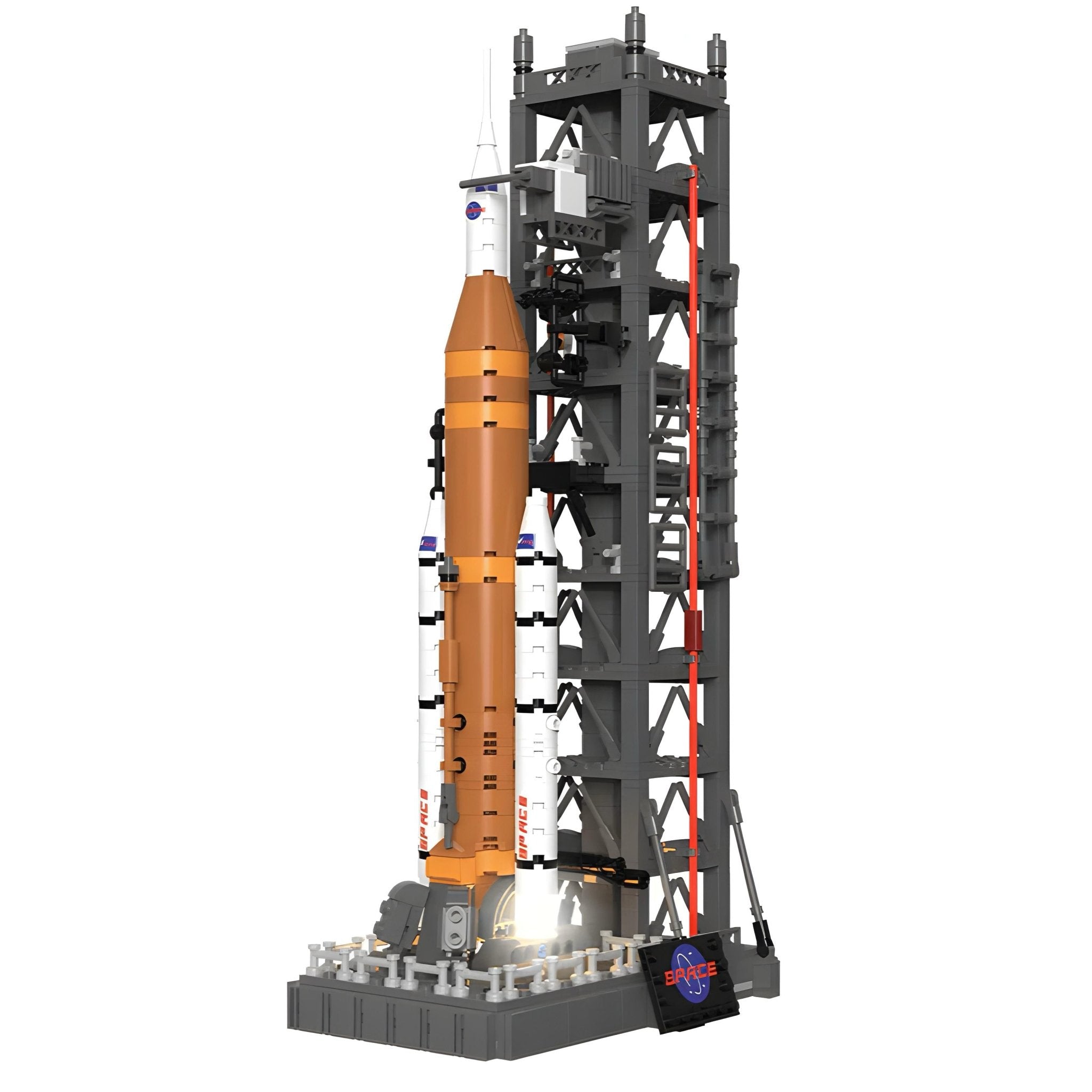 MOON LANDING: SLS SPACE LAUNCH SYSTEM | 908PCS - BRICKS LAB