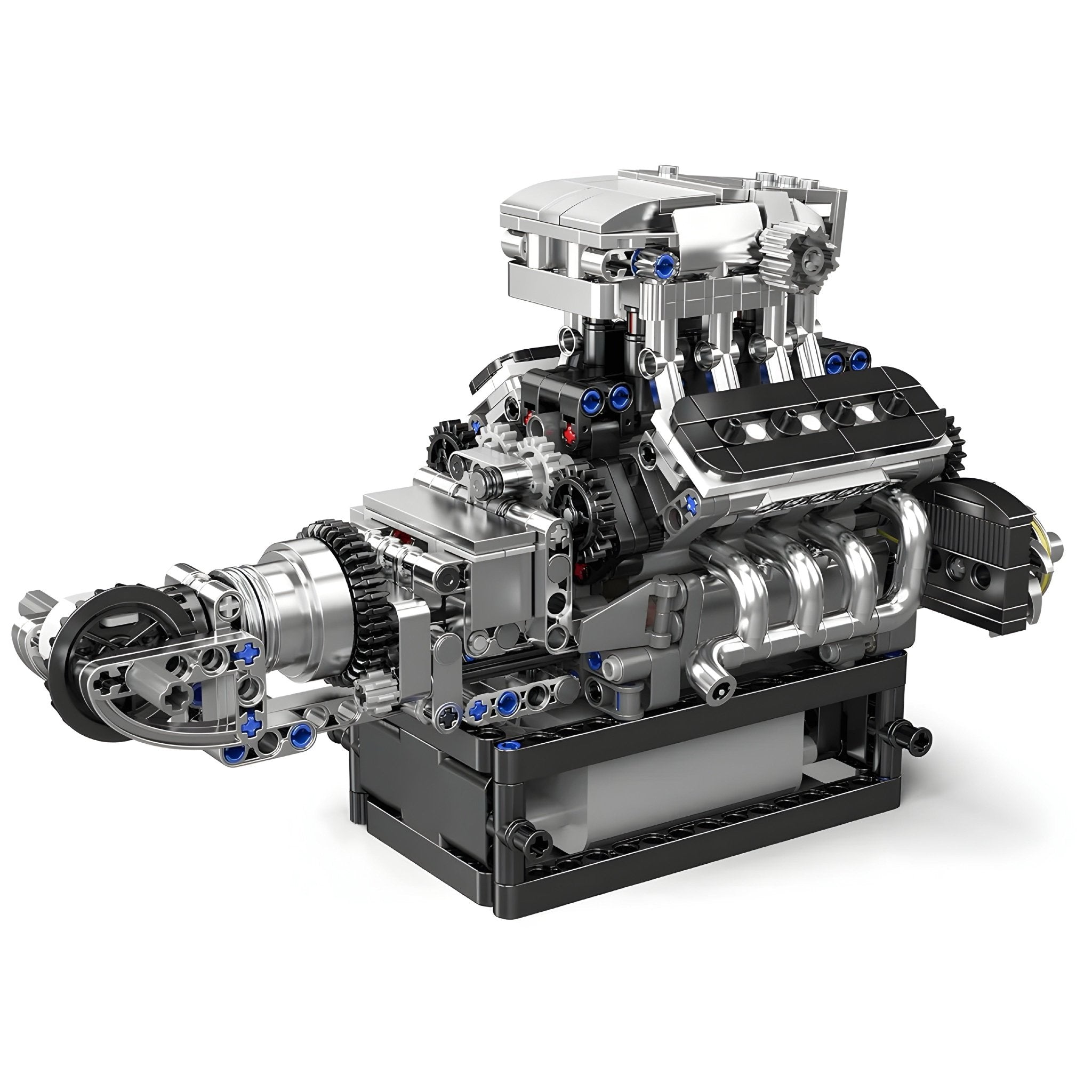 Motorised British Supercar V8 Engine | 736pcs - BRICKS LAB