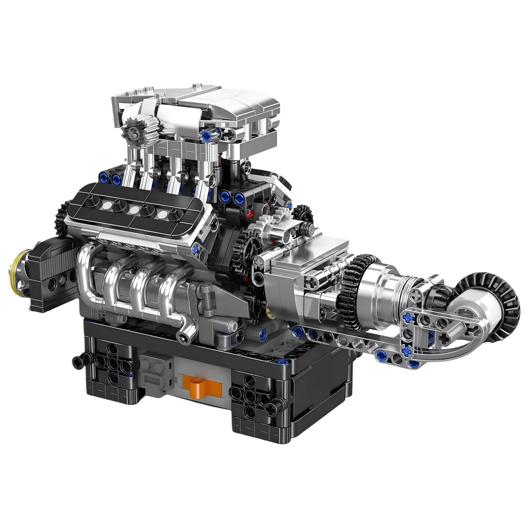 Motorised British Supercar V8 Engine | 736pcs - BRICKS LAB