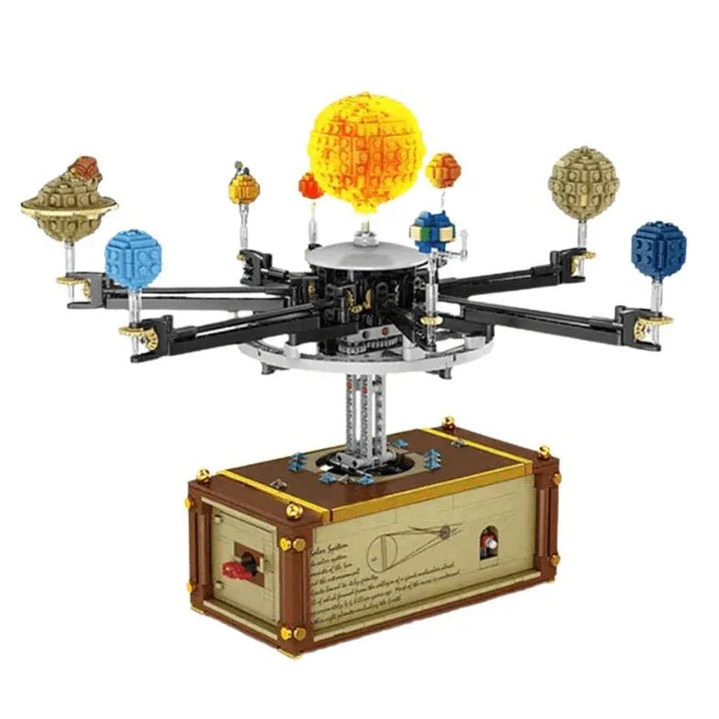 MOTORISED SOLAR SYSTEM | 1468PCS - BRICKS LAB