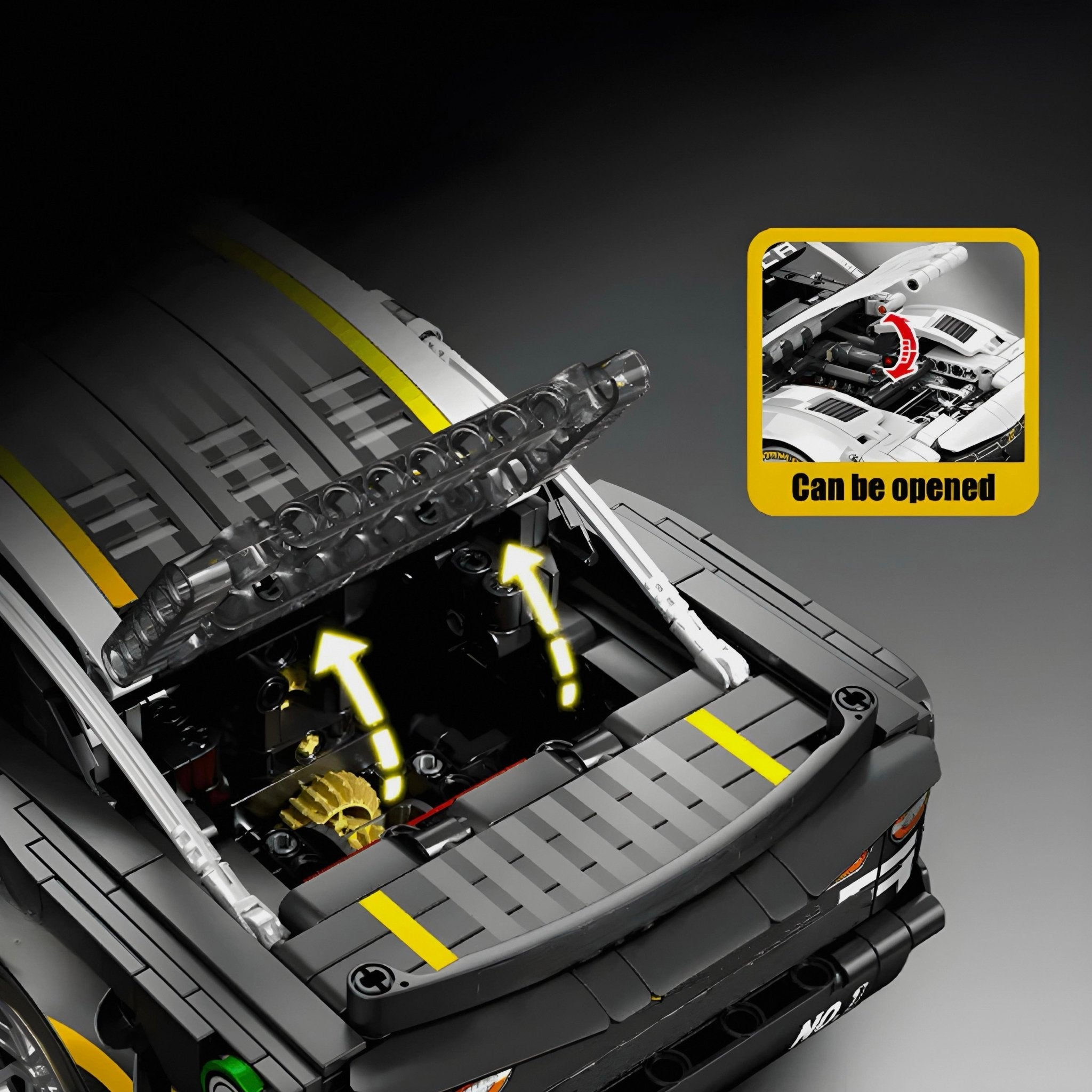NASCAR Edition Muscle Car | 1534pcs - BRICKS LAB
