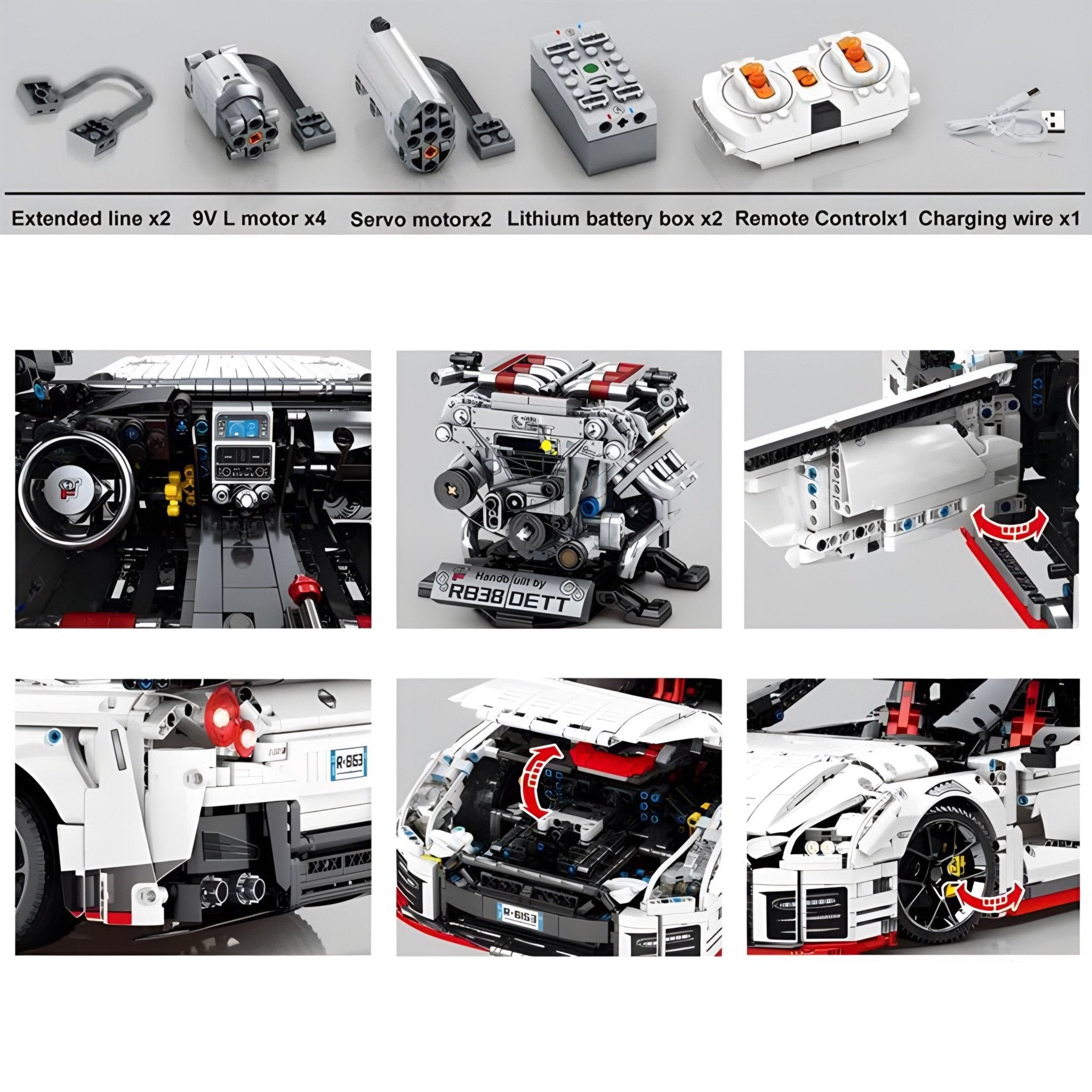 Nissan R35 GTR | 4097pcs - BRICKS LAB