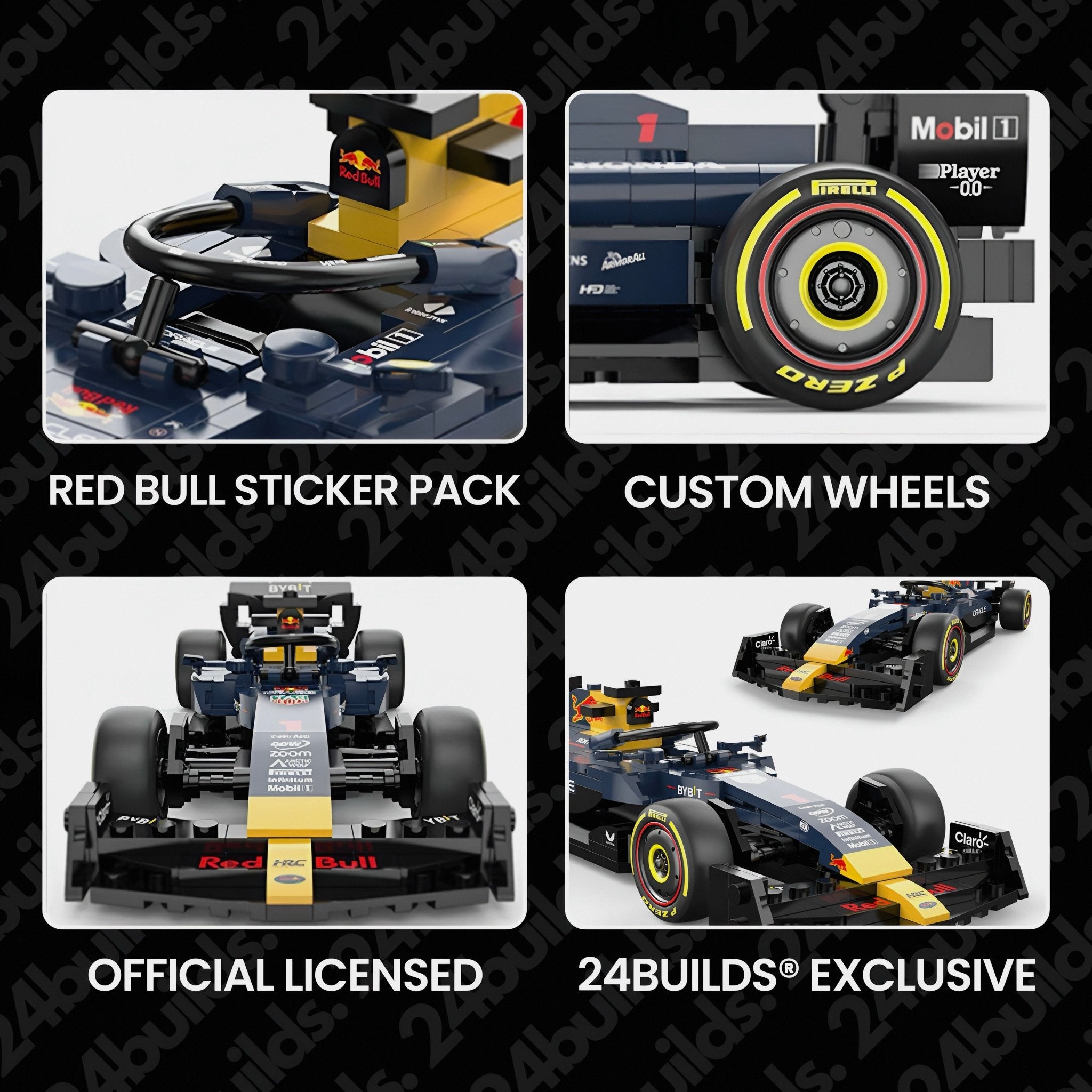 ORACLE RED BULL RACING RB19 | 334PCS - BRICKS LAB