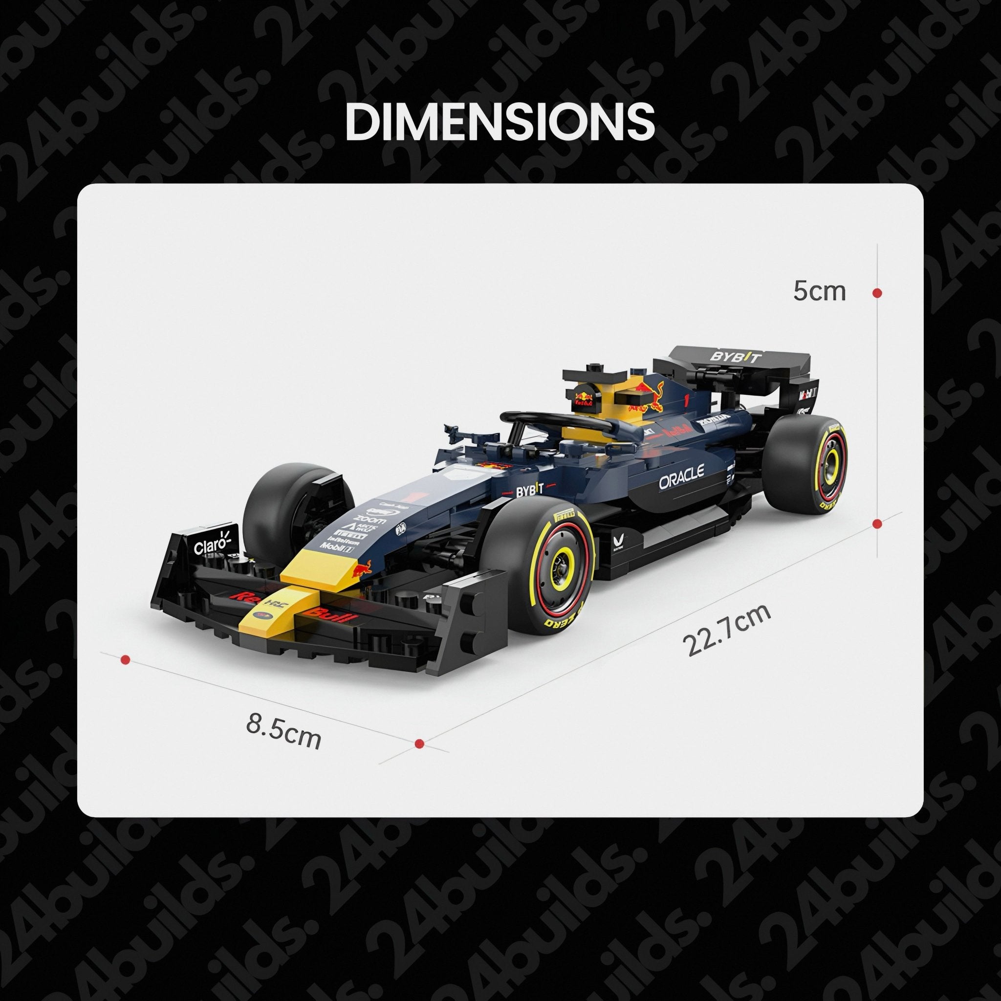 ORACLE RED BULL RACING RB19 | 334PCS - BRICKS LAB