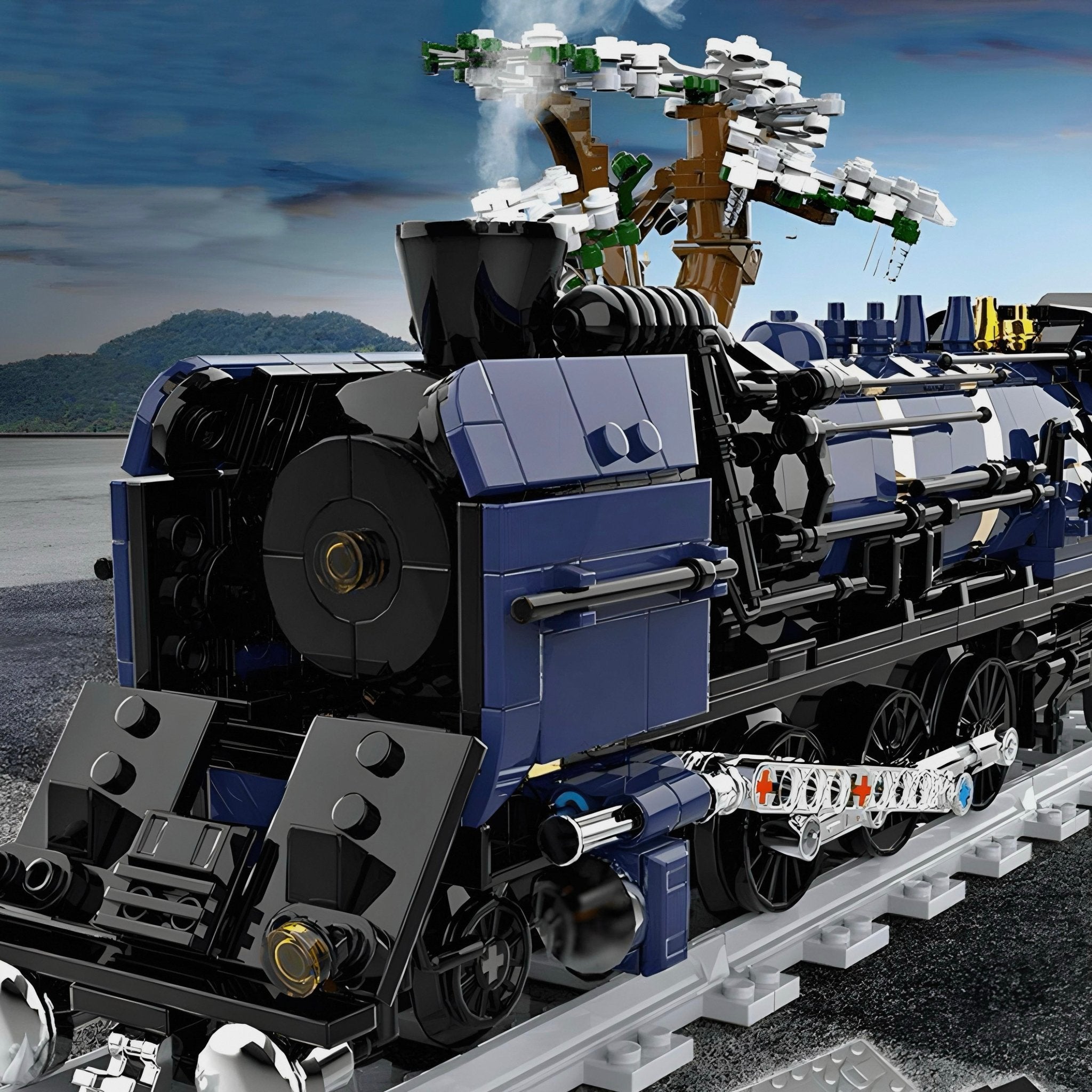 ORIENTAL STEAM TRAIN | 1052PCS - BRICKS LAB