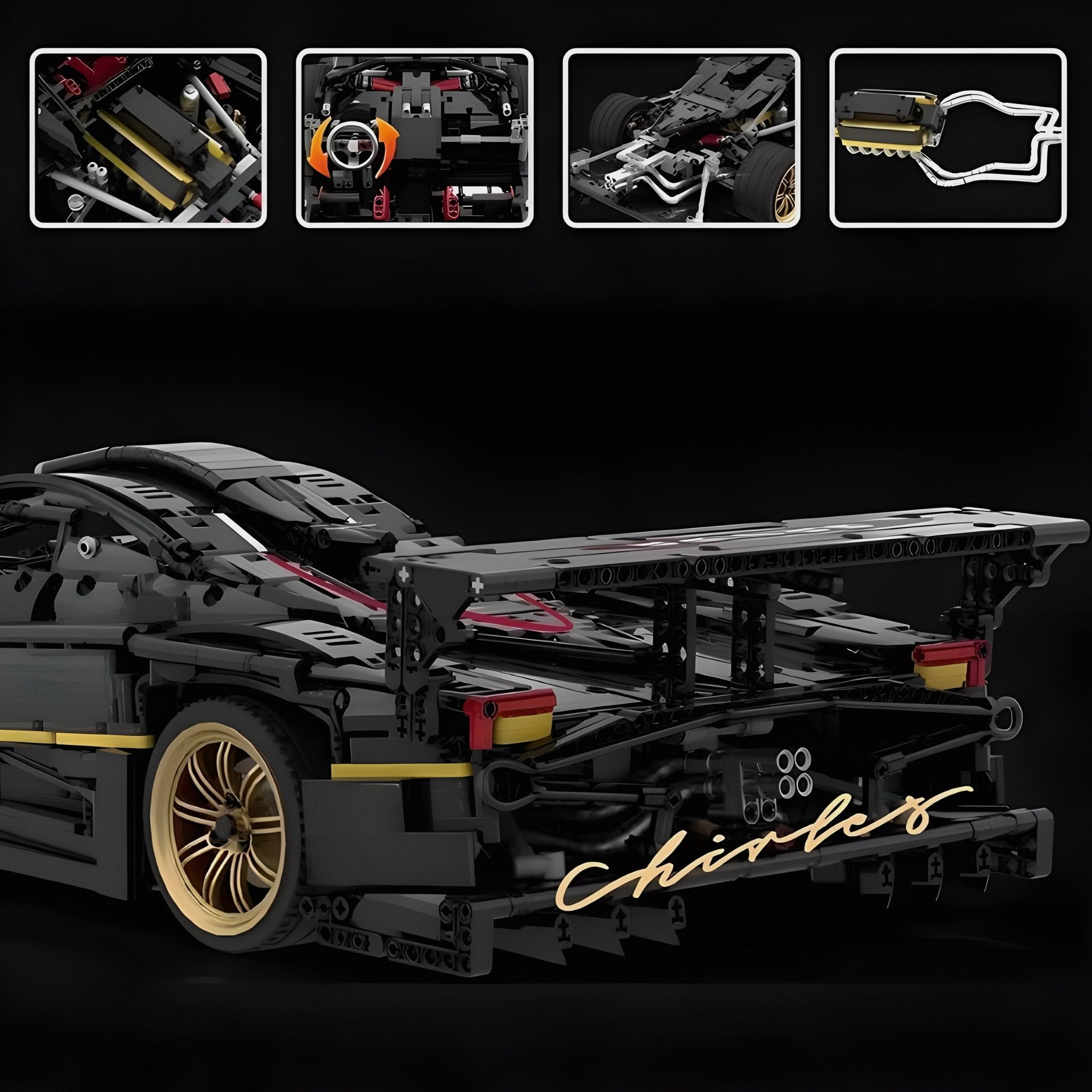Pagani Zonda R | 4500pcs - BRICKS LAB