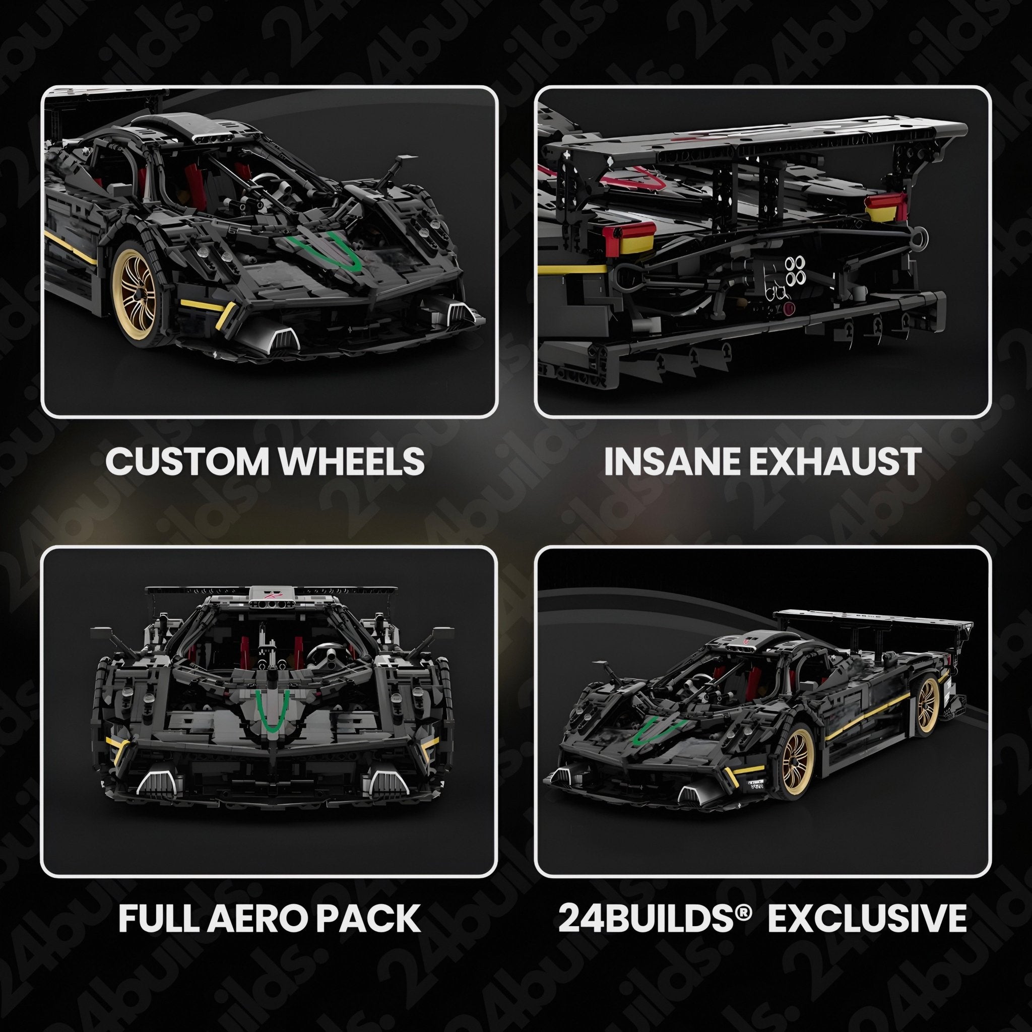 Pagani Zonda R | 4500pcs - BRICKS LAB