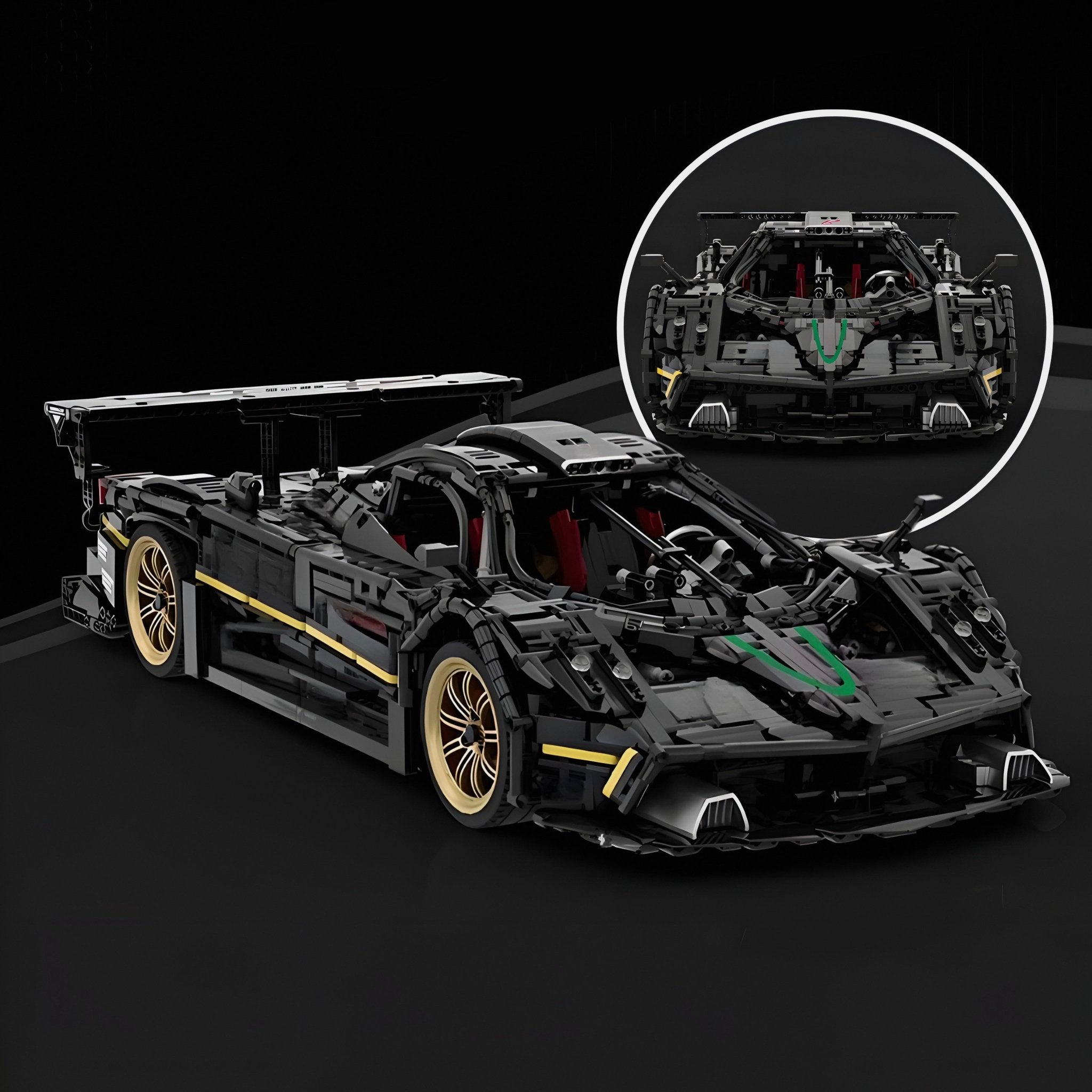 Pagani Zonda R | 4500pcs - BRICKS LAB