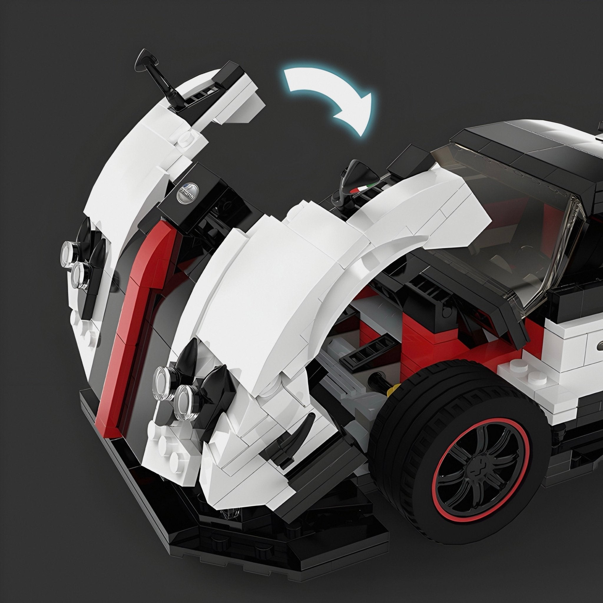 Pagani Zonda Zinque | 1018pcs - BRICKS LAB
