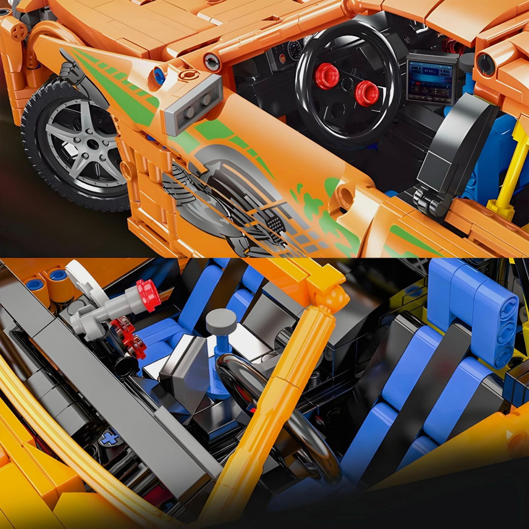 Paul Walker's Supra | 2227pcs - BRICKS LAB
