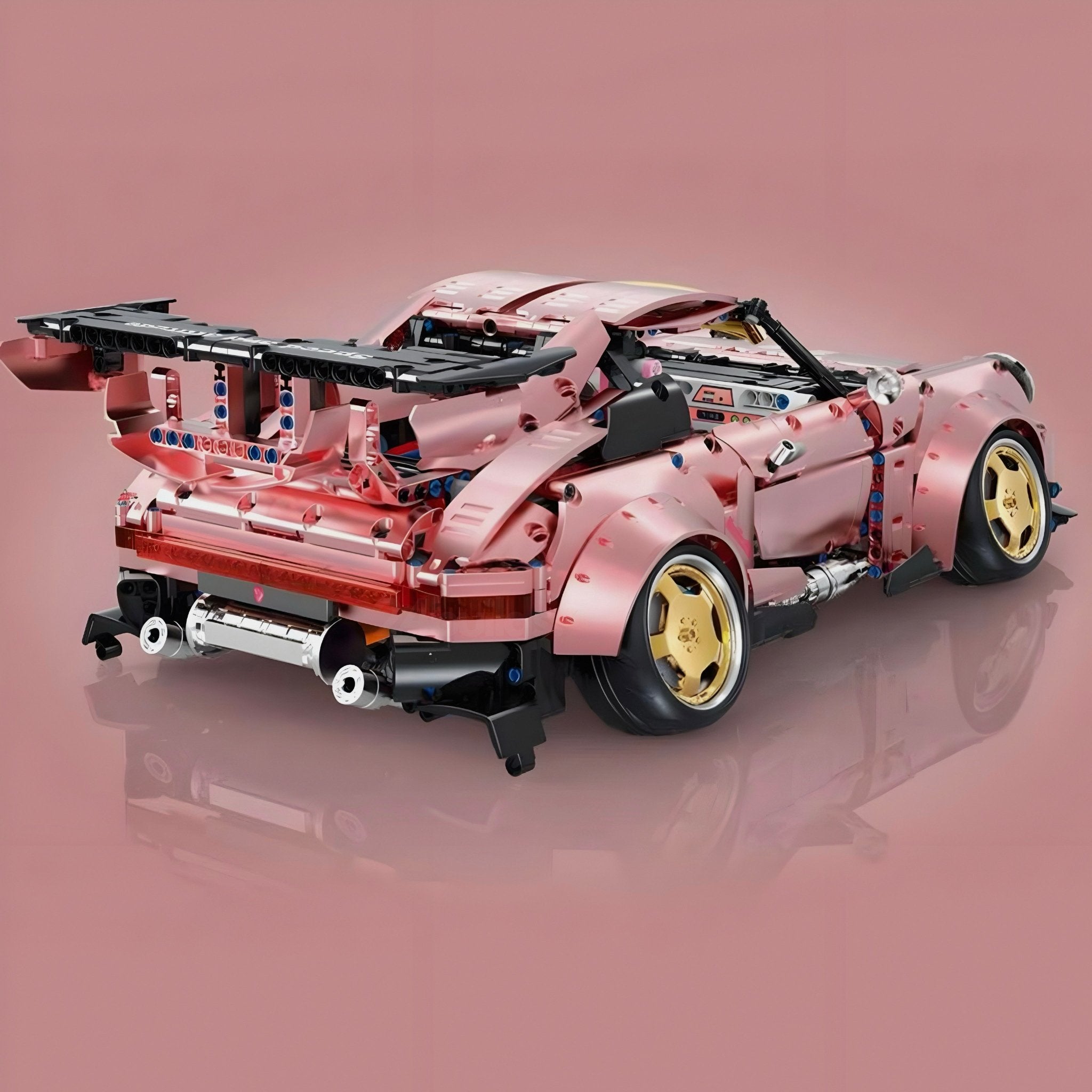 Pink Edition 911 (993) RWB | 2368pcs - BRICKS LAB