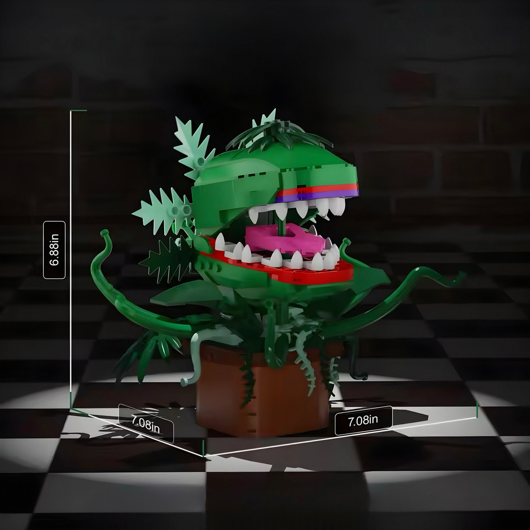 PREDATORY PLANT | 487PCS - BRICKS LAB