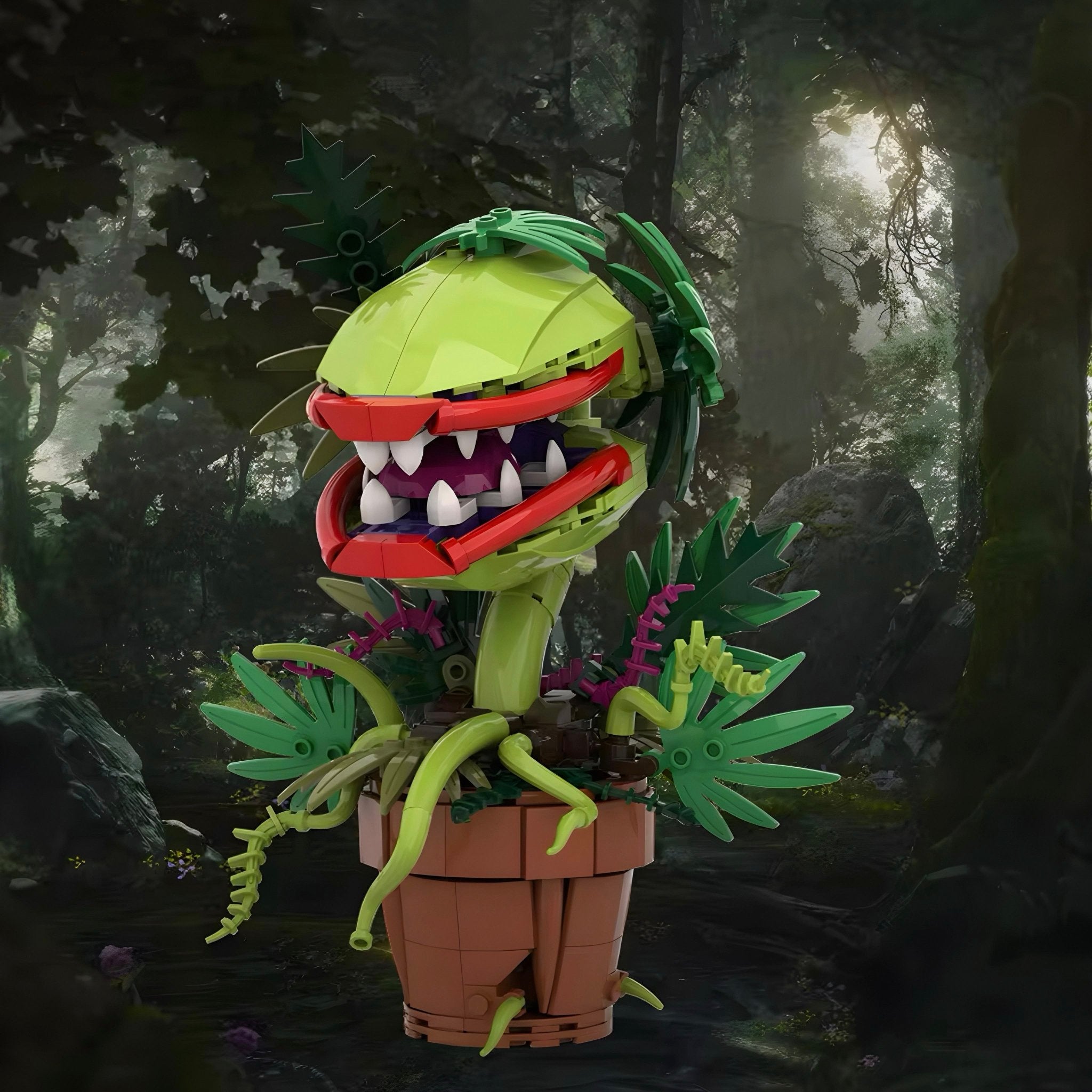 PREDATORY PLANT | 498PCS - BRICKS LAB
