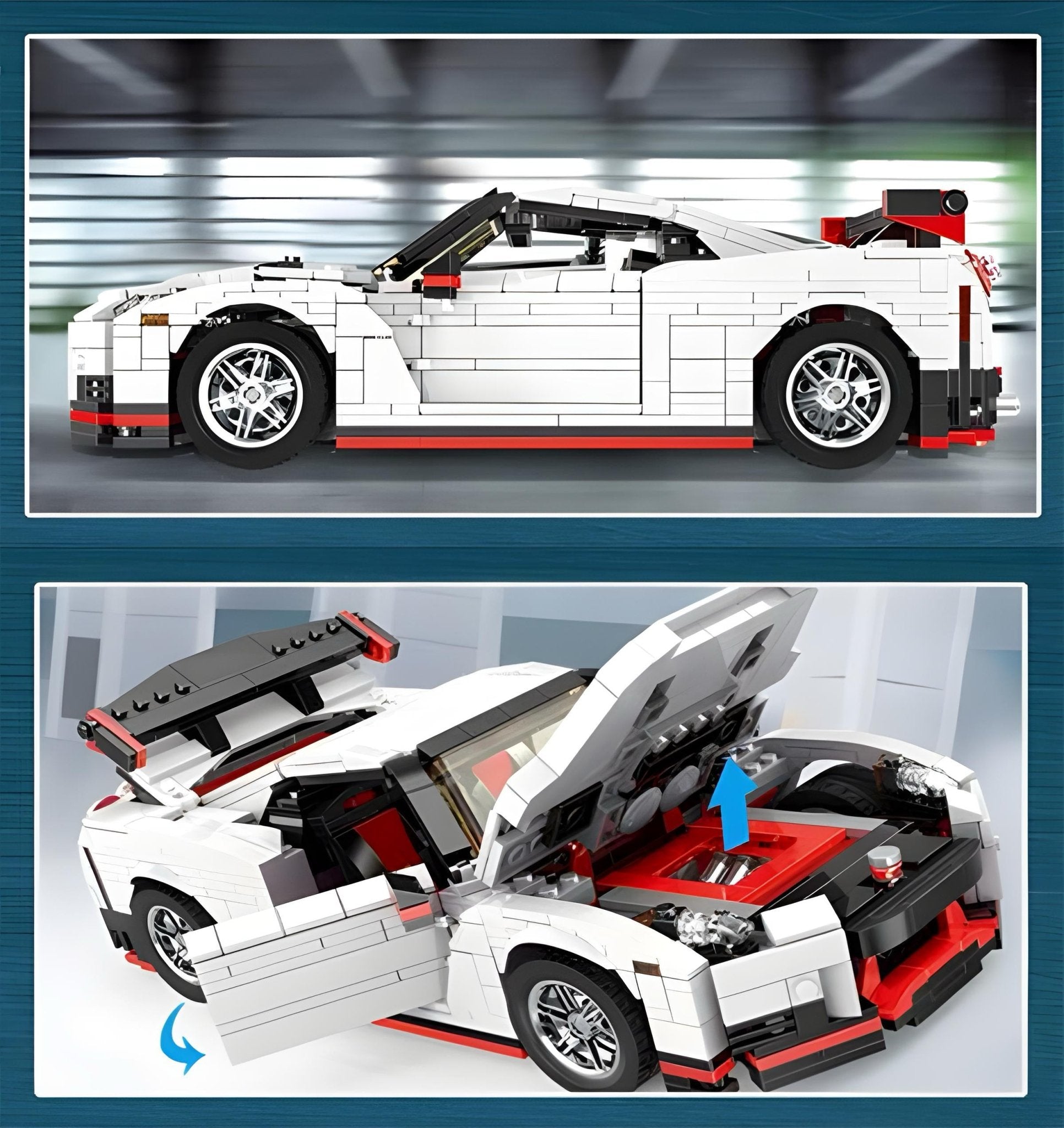 R35 Godzilla | 1024pcs - BRICKS LAB