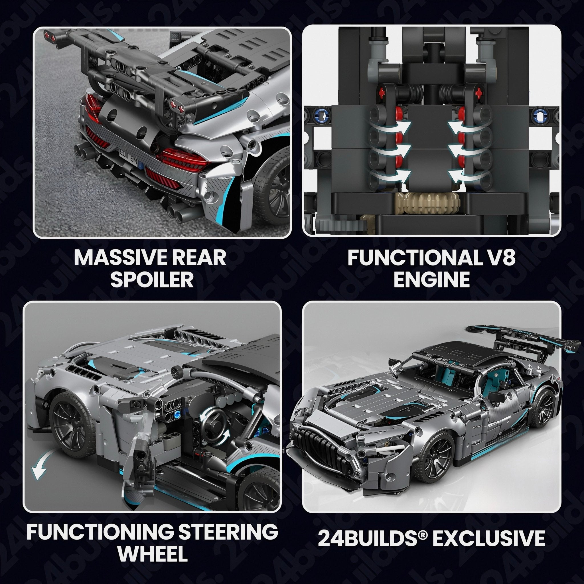 Race Edition German GT - R | 1468pcs - BRICKS LAB