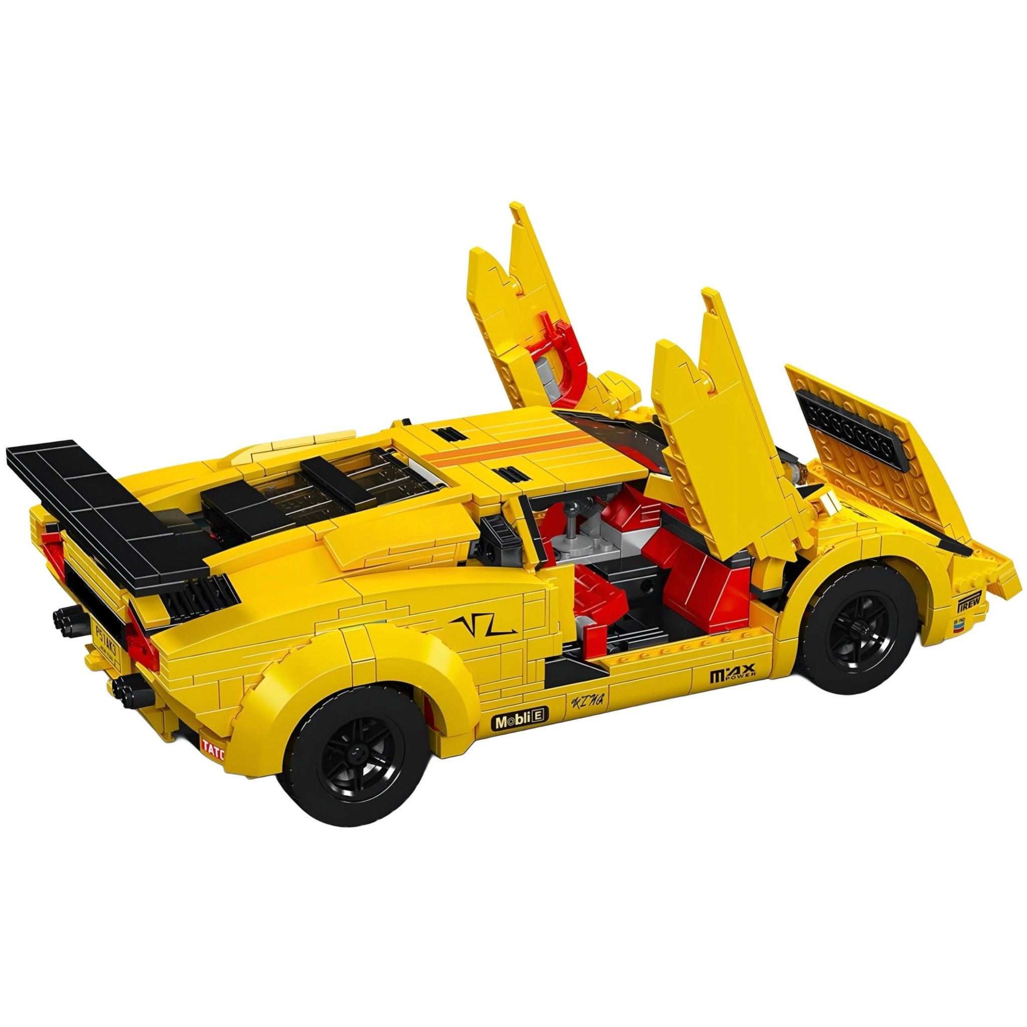 Race Spec Countach | 1382pcs - BRICKS LAB