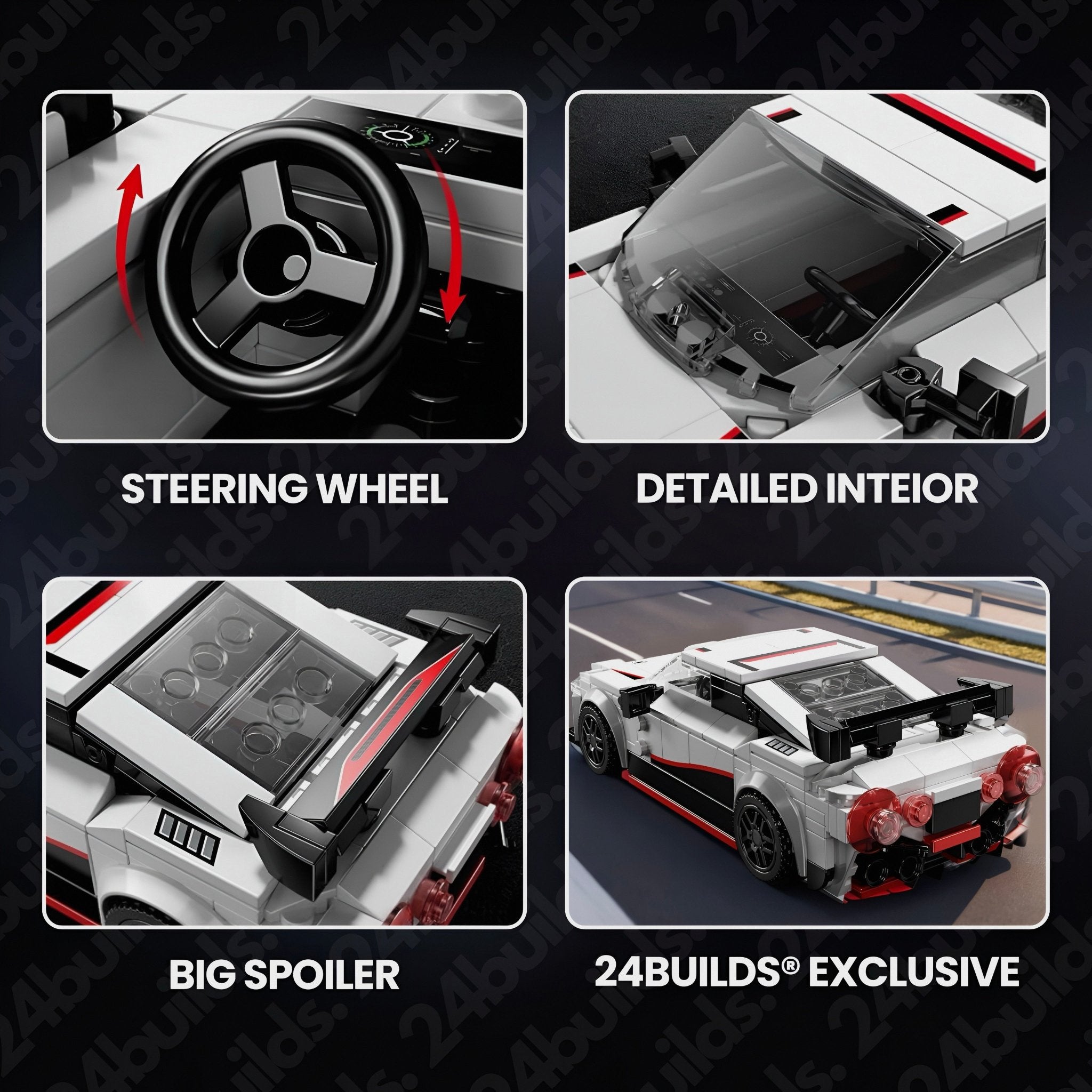 Race Spec R35 GTR | 318pcs - BRICKS LAB
