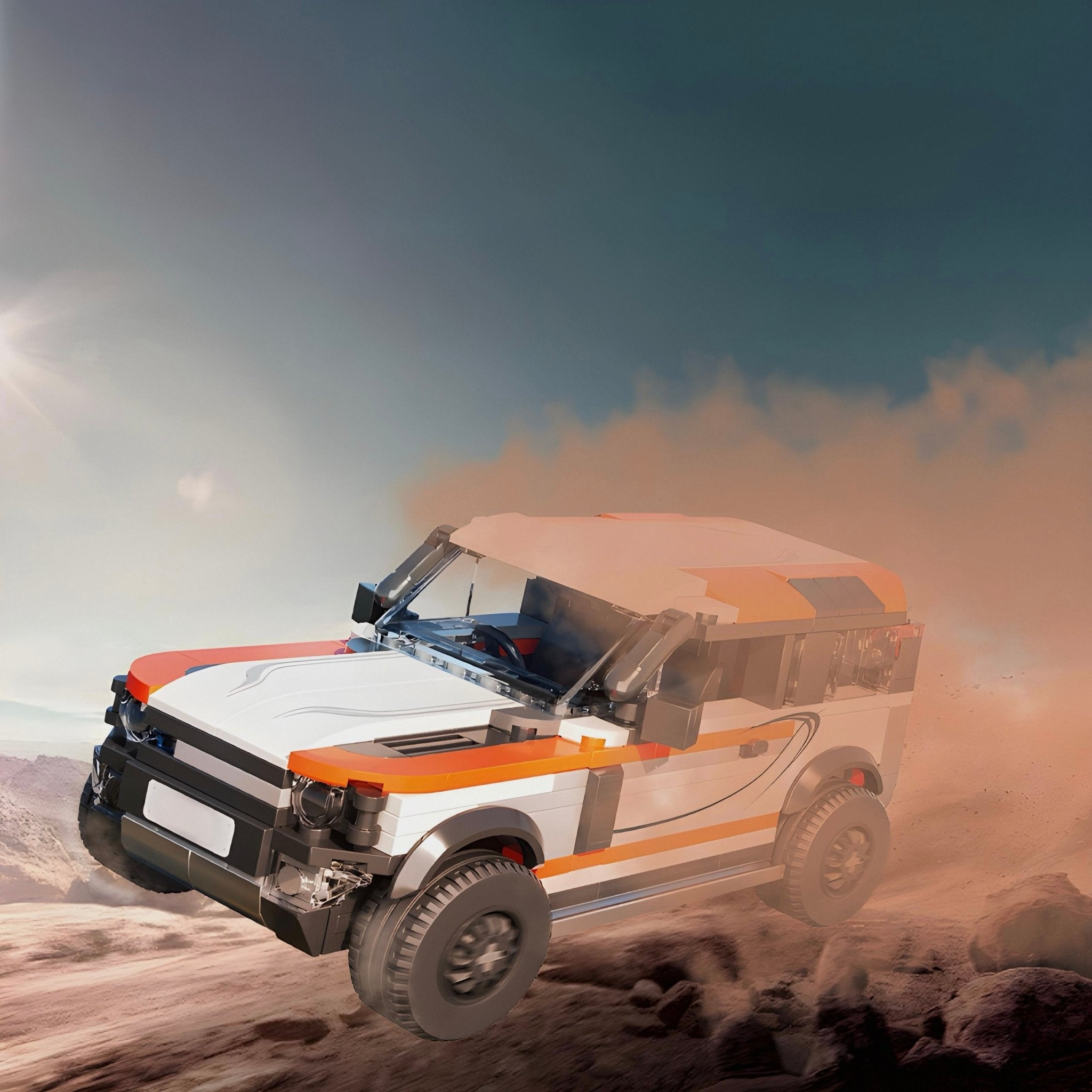 Rally Edition Defender | 402pcs - BRICKS LAB