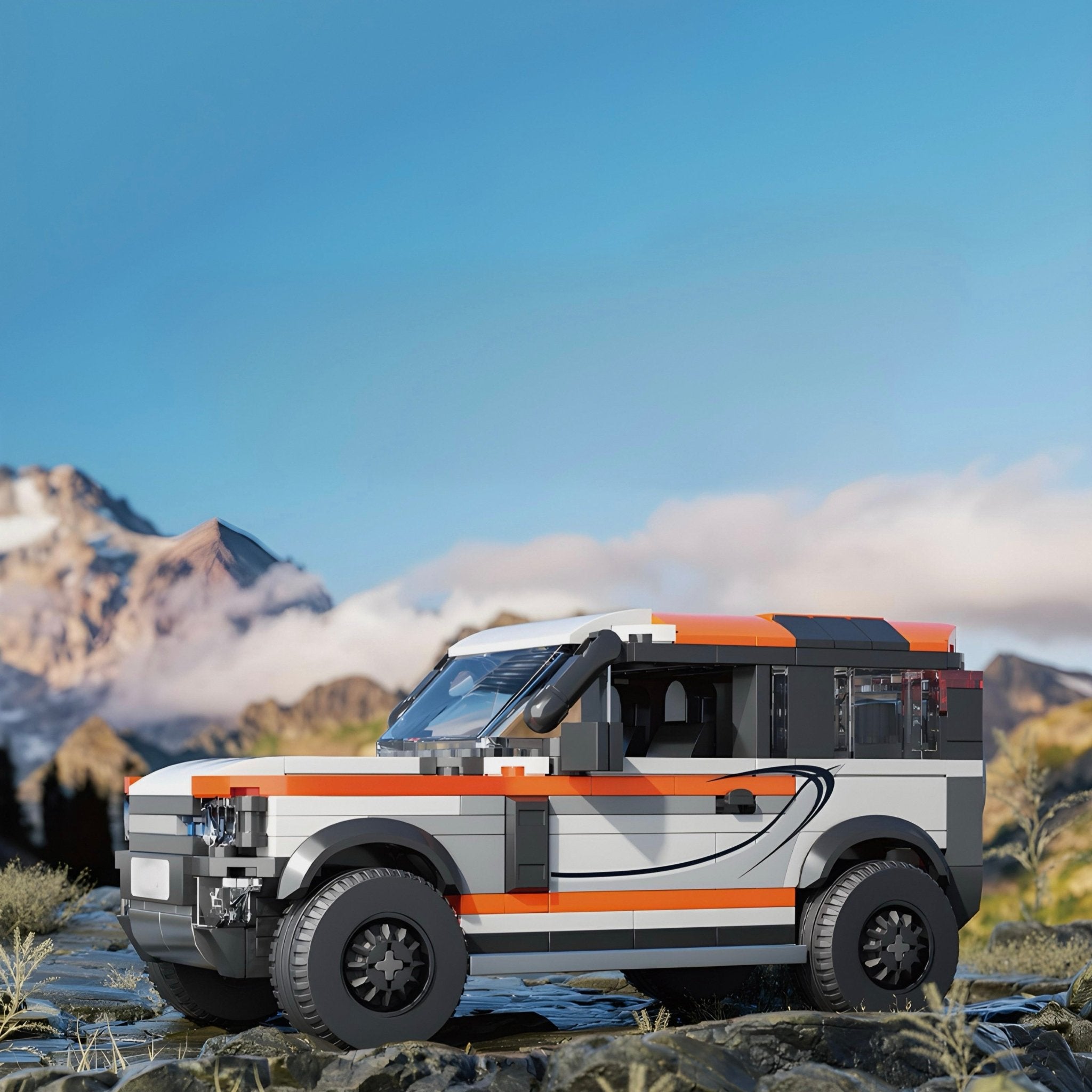 Rally Edition Defender | 402pcs - BRICKS LAB