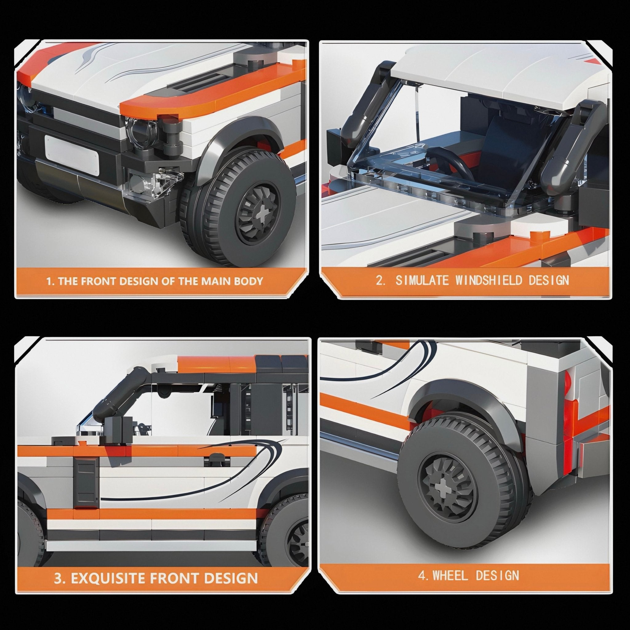 Rally Edition Defender | 402pcs - BRICKS LAB