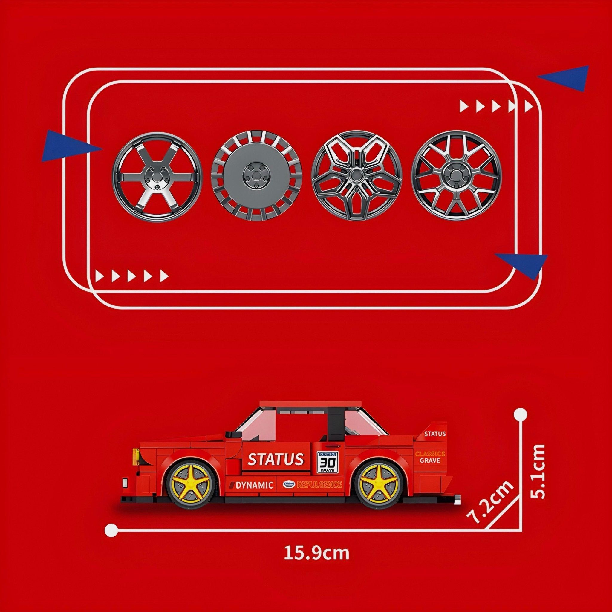 Rally Spec E30 | 304pcs - BRICKS LAB