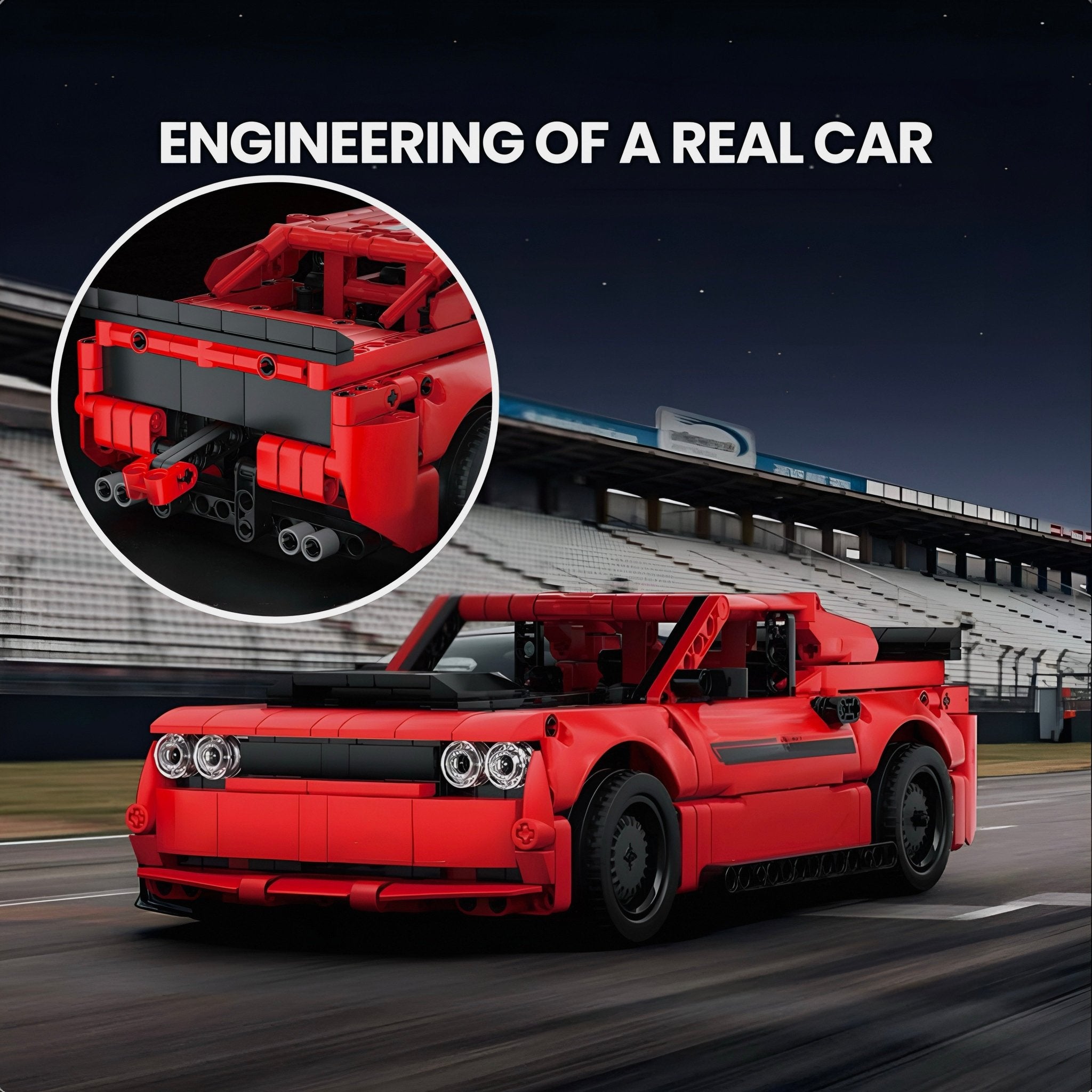 Red Edition Challenger | 738pcs - BRICKS LAB