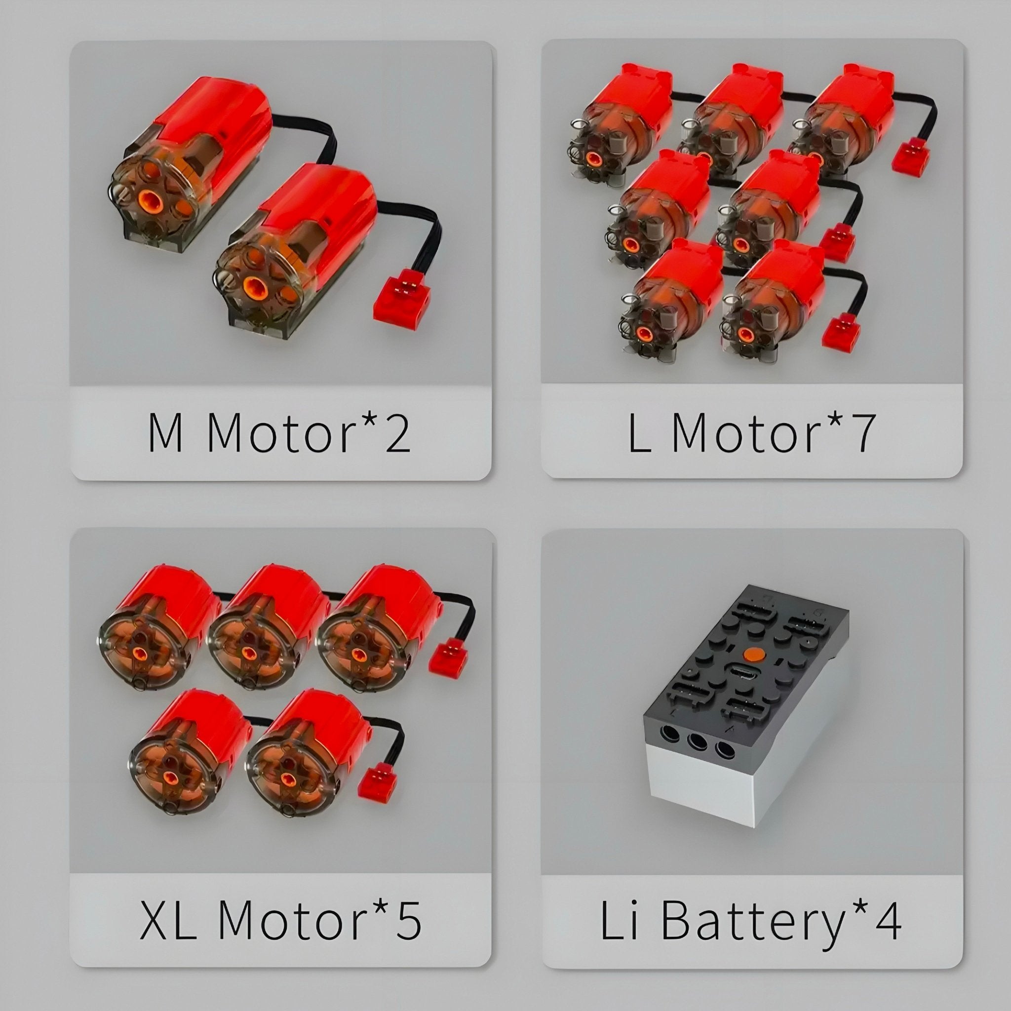 RED EDITION REMOTE CONTROLLED CRANE | 9178PCS - BRICKS LAB