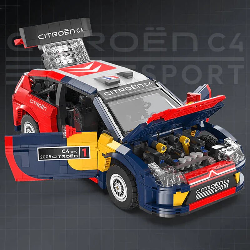 Remote Controlled 2008 Citroën C4 WRC | 1568pcs - BRICKS LAB
