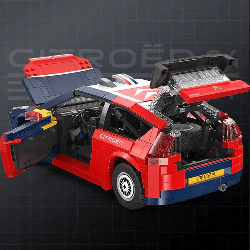 Remote Controlled 2008 Citroën C4 WRC | 1568pcs - BRICKS LAB