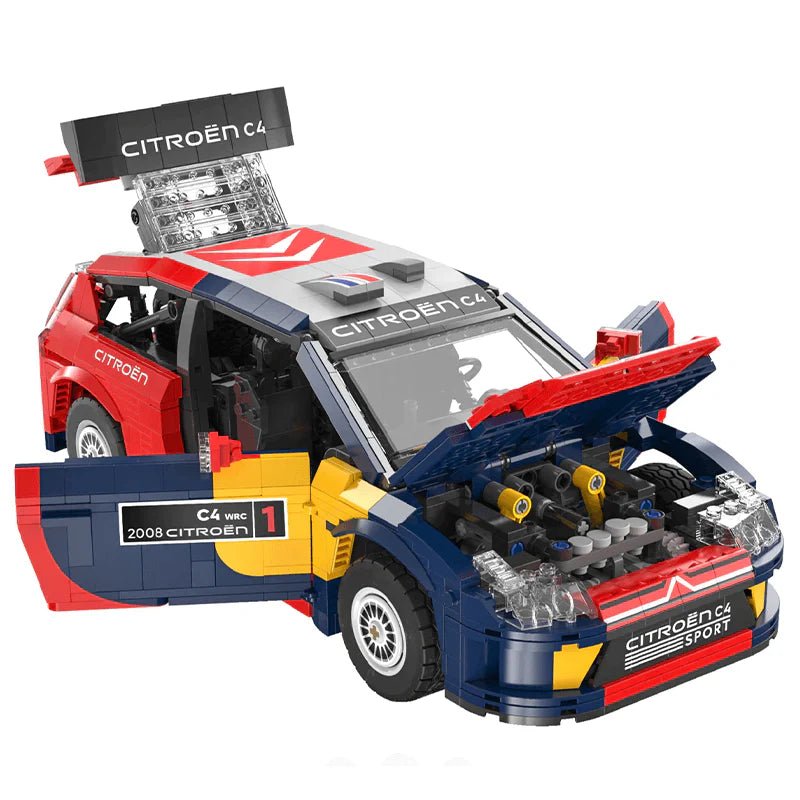 Remote Controlled 2008 Citroën C4 WRC | 1568pcs - BRICKS LAB