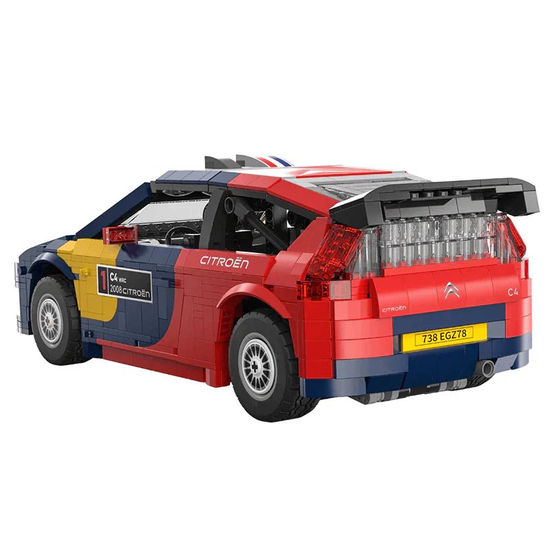 Remote Controlled 2008 Citroën C4 WRC | 1568pcs - BRICKS LAB