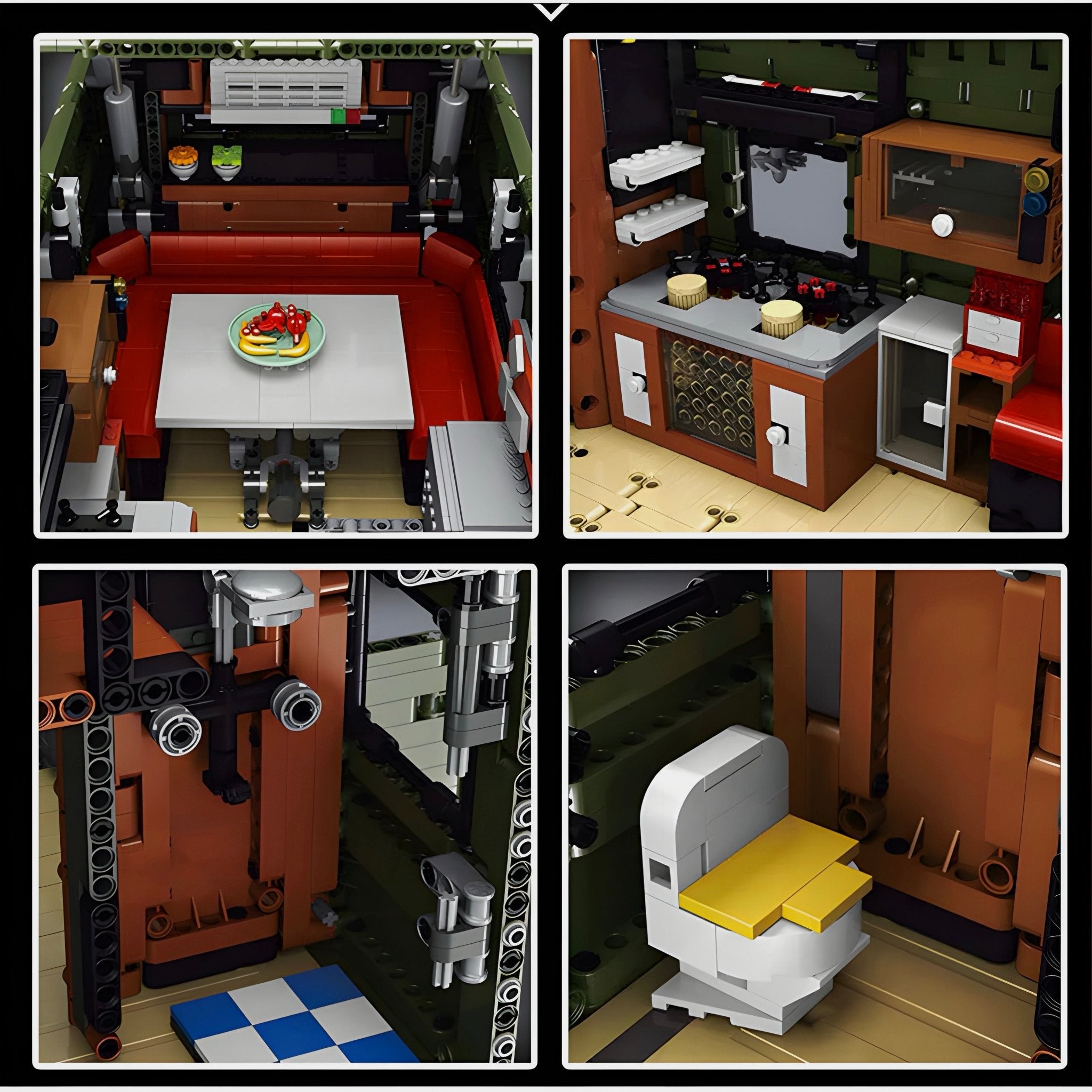 REMOTE CONTROLLED 6 WHEELED UNIMOG | 6690PCS - BRICKS LAB