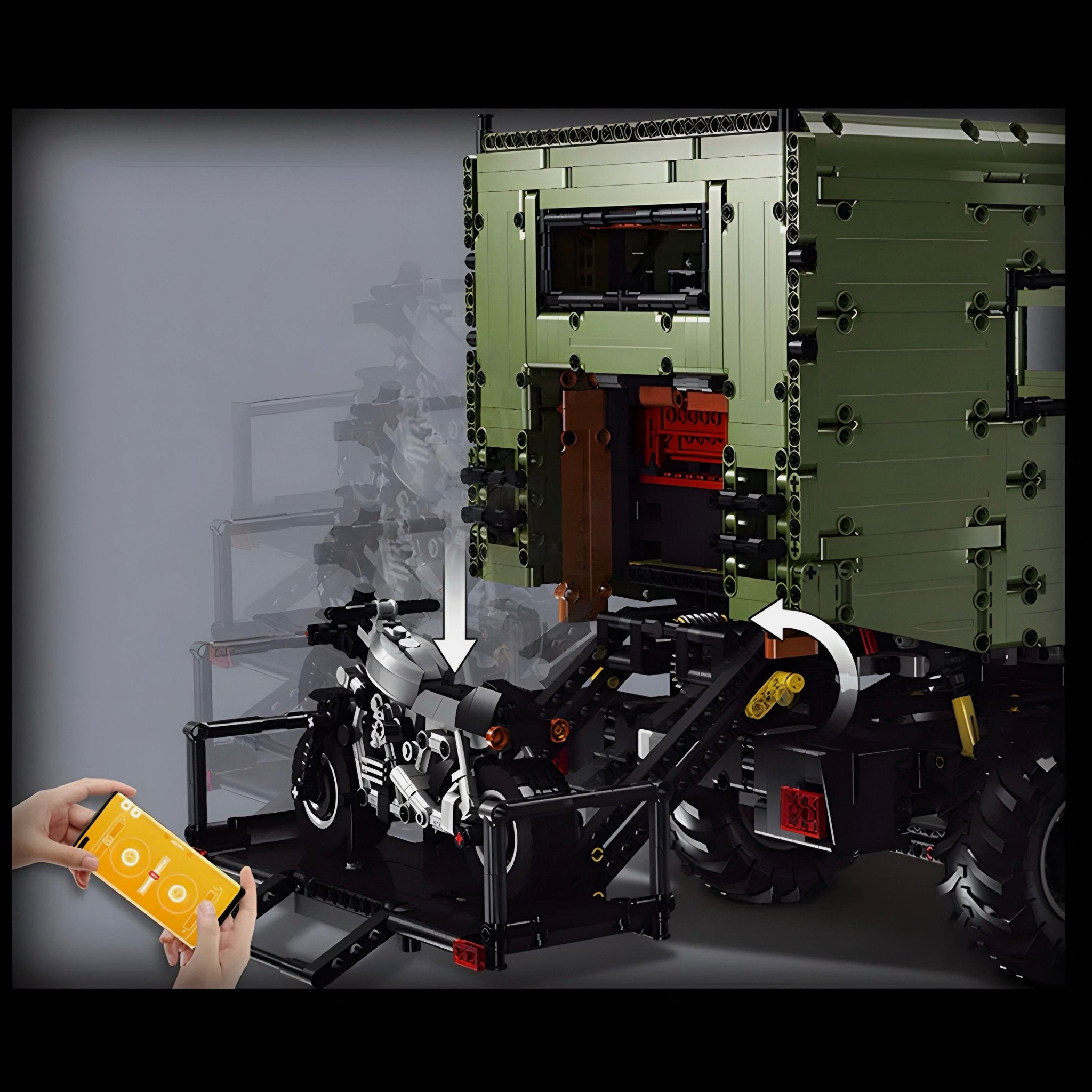 REMOTE CONTROLLED 6 WHEELED UNIMOG | 6690PCS - BRICKS LAB